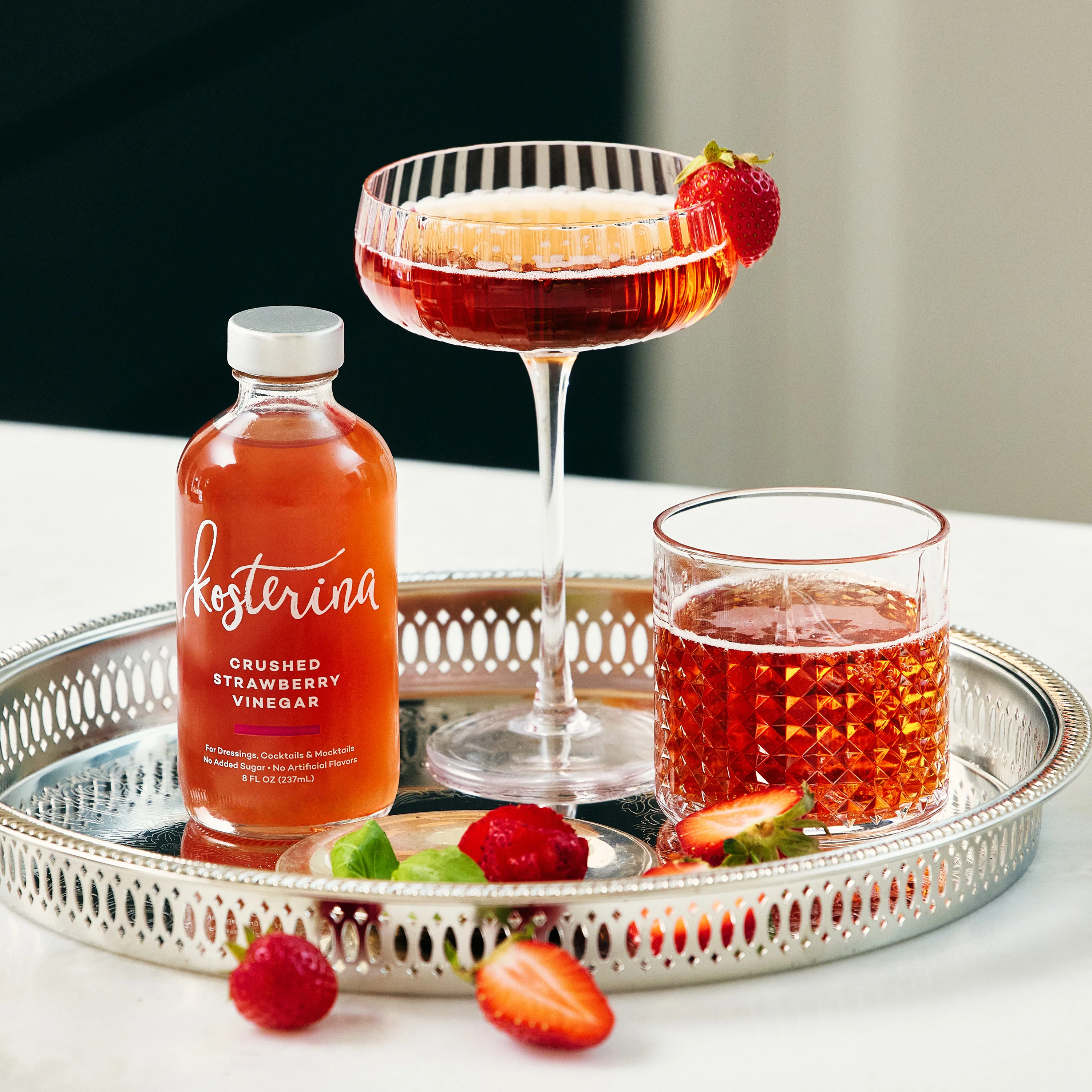 Crushed Strawberry Vinegar - Image 3