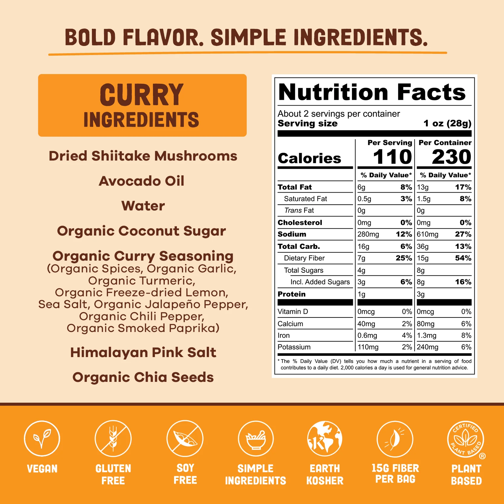Curry Mushroom Jerky - Image 3