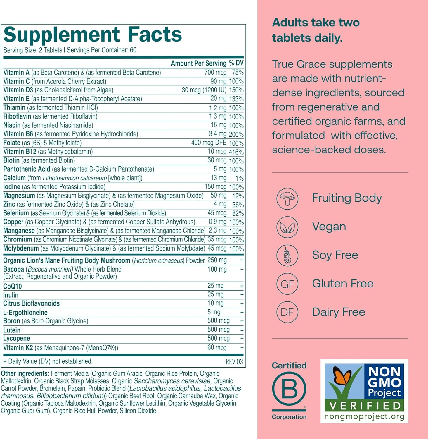 Daily Women’s 50+ Multivitamin - Refill Pouch - Image 6