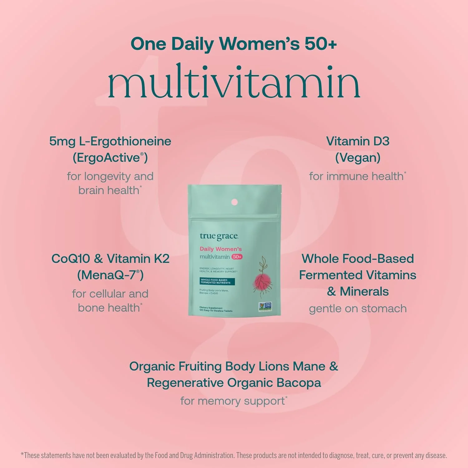 Daily Women’s 50+ Multivitamin - Refill Pouch - Image 7