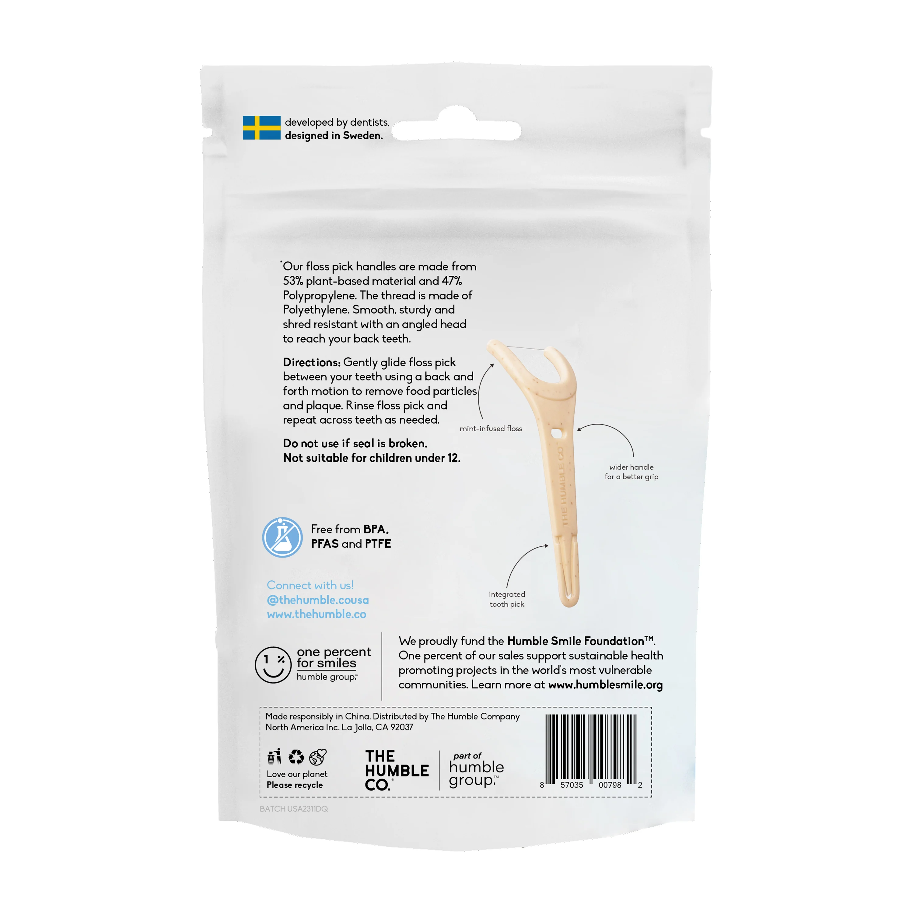 Dental Floss Picks Molar - Image 3
