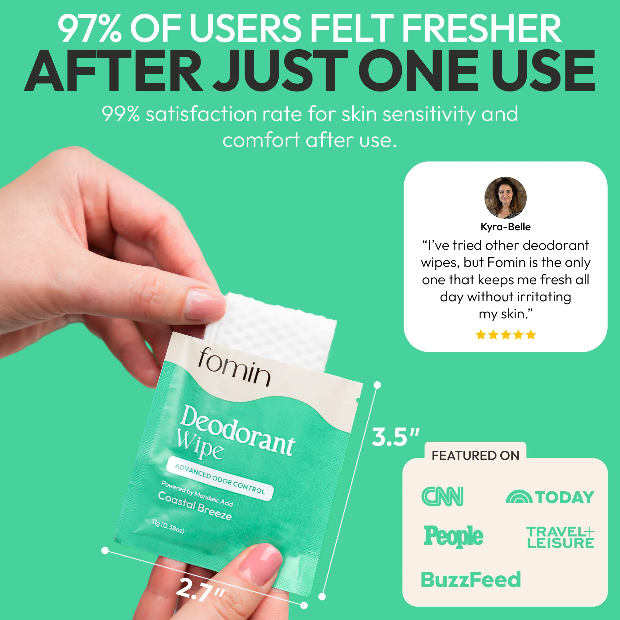 Deodorant Wipes with AHA - Image 18