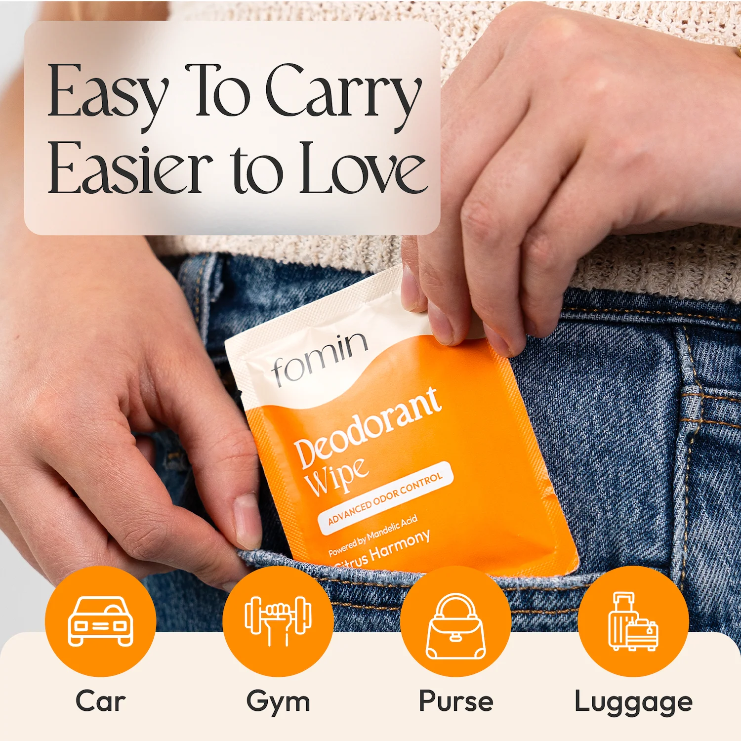 Deodorant Wipes with AHA - Image 3