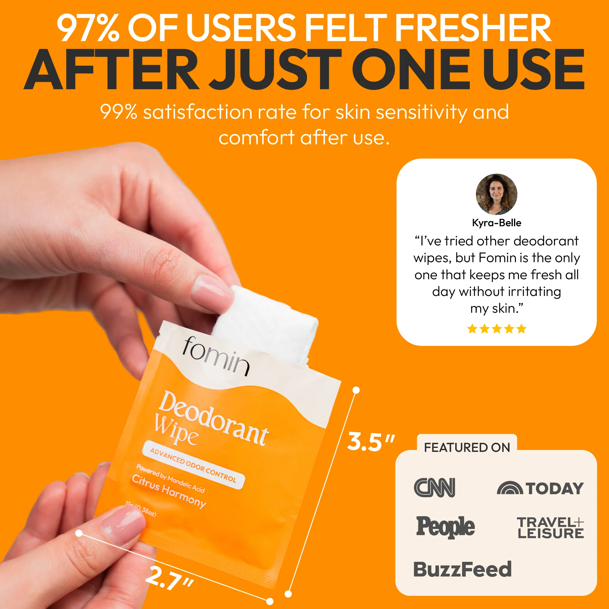 Deodorant Wipes with AHA - Image 9