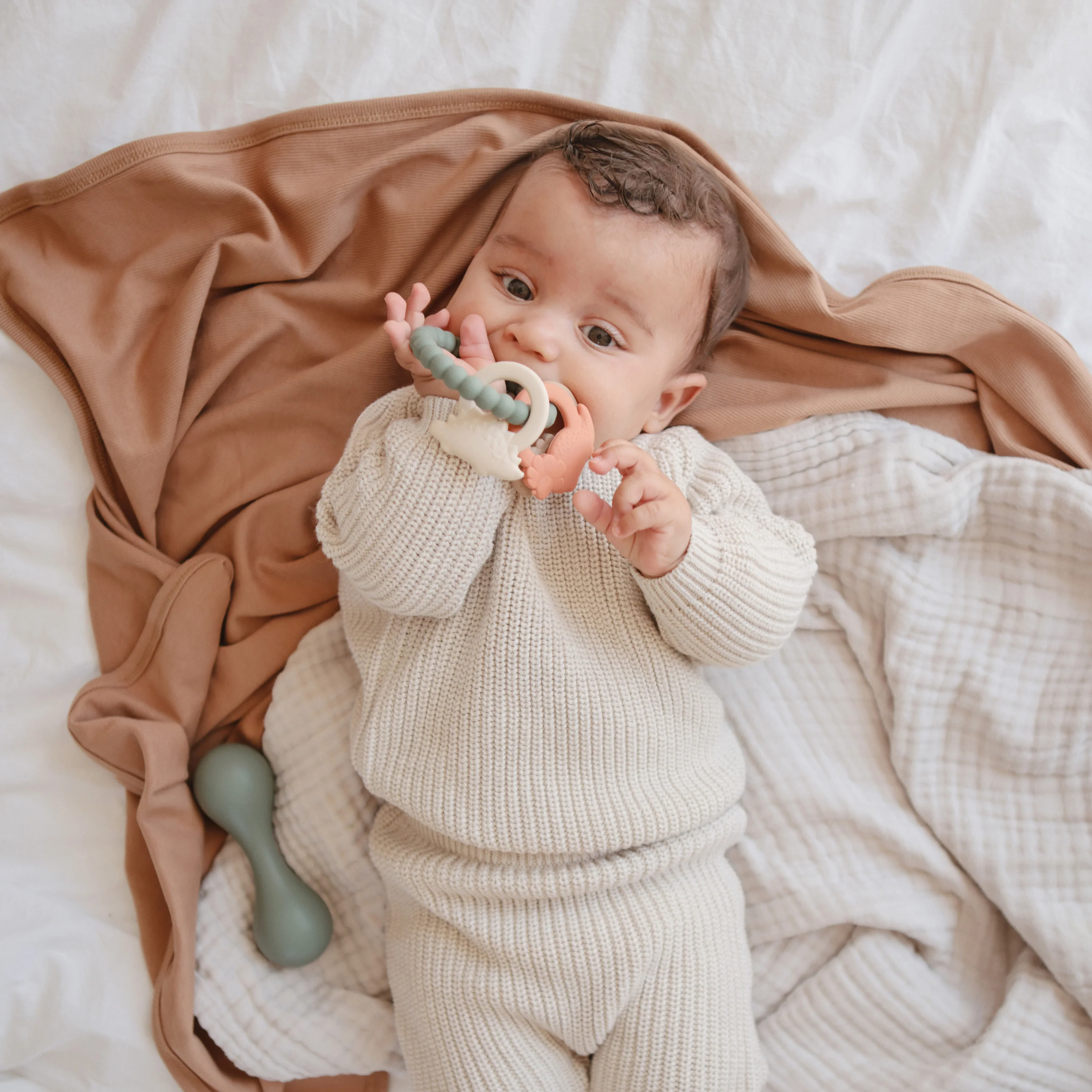 Dino Teething Ring – Safe & non-toxic: BPA-free, Food-Grade Silicone - Image 2