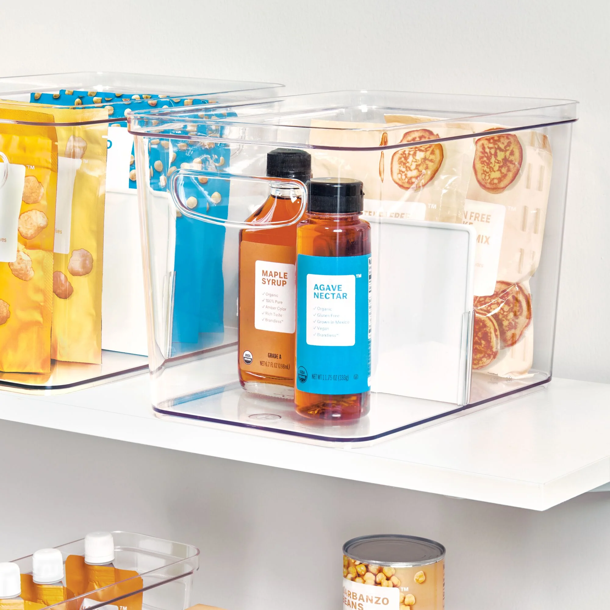 Divided Organizer Bin with Handles made with Recycled Plastic - Image 7