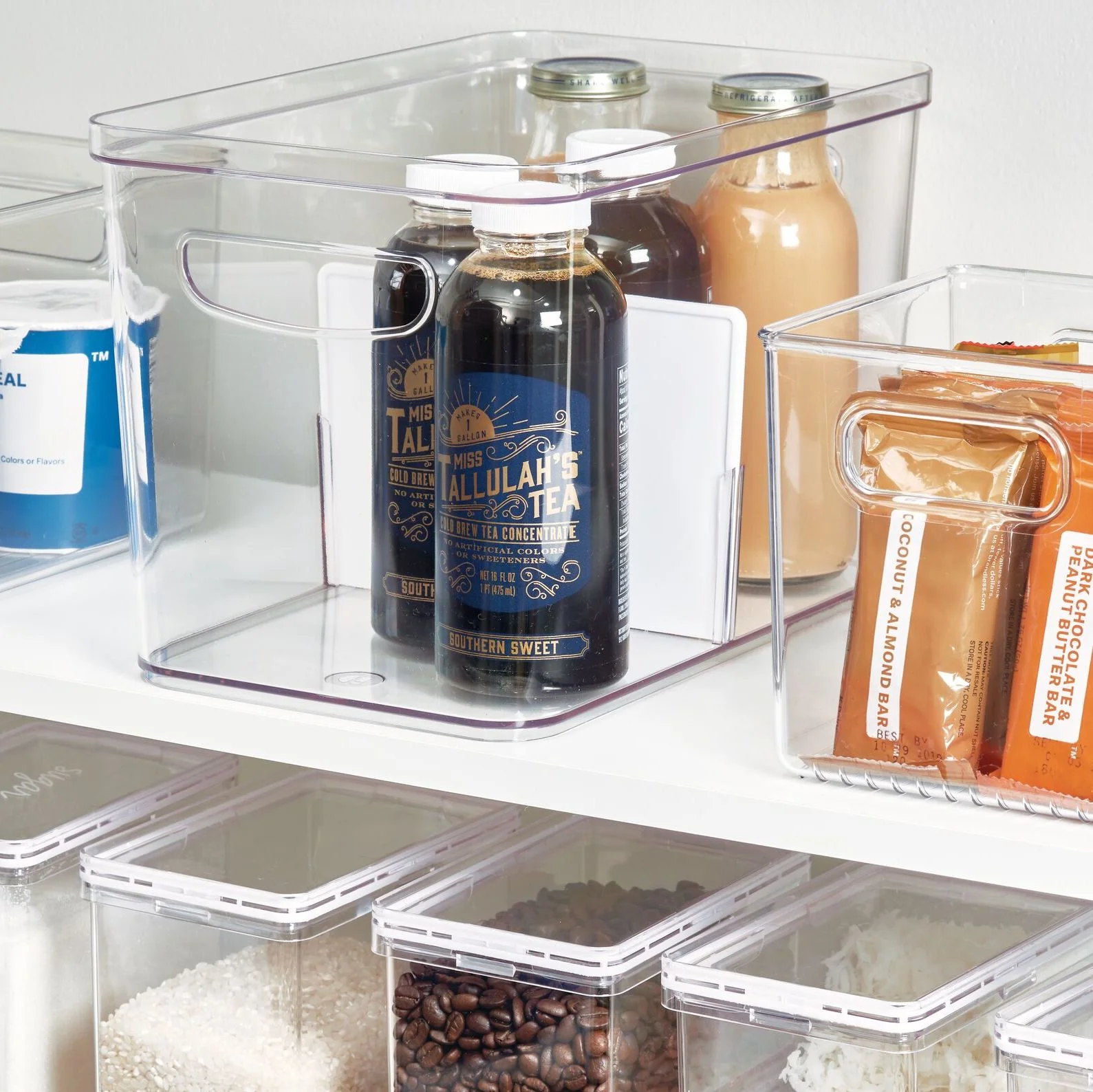Divided Organizer Bin with Handles made with Recycled Plastic - Image 8