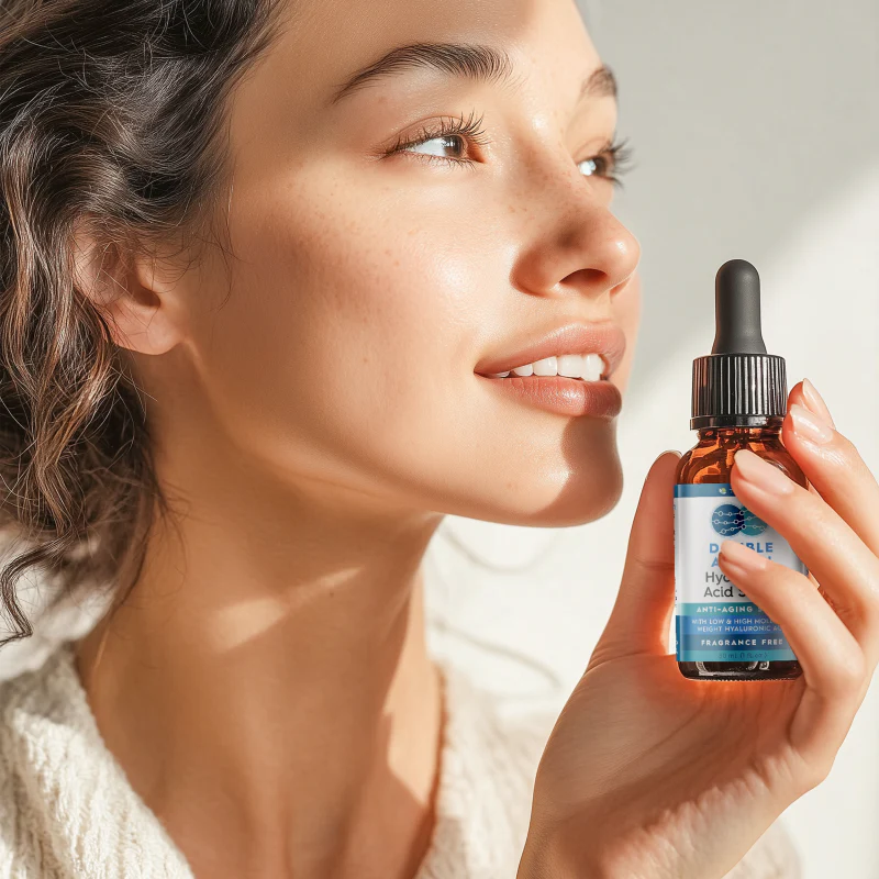Dual Action Deep Hydrating Hyaluronic Acid Serum for Face - Image 13
