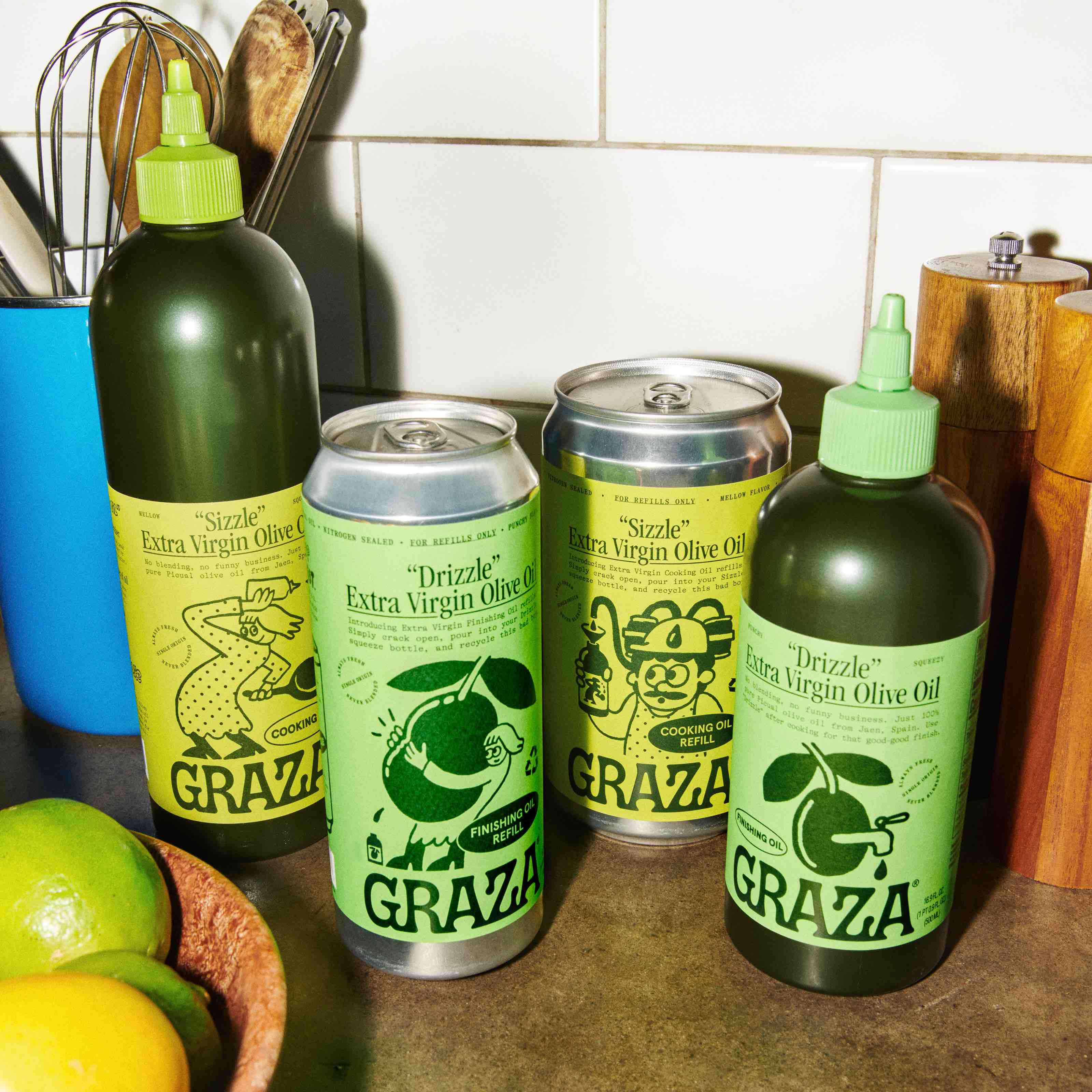 Drizzle Extra Virgin Olive Oil - Refill - Image 5