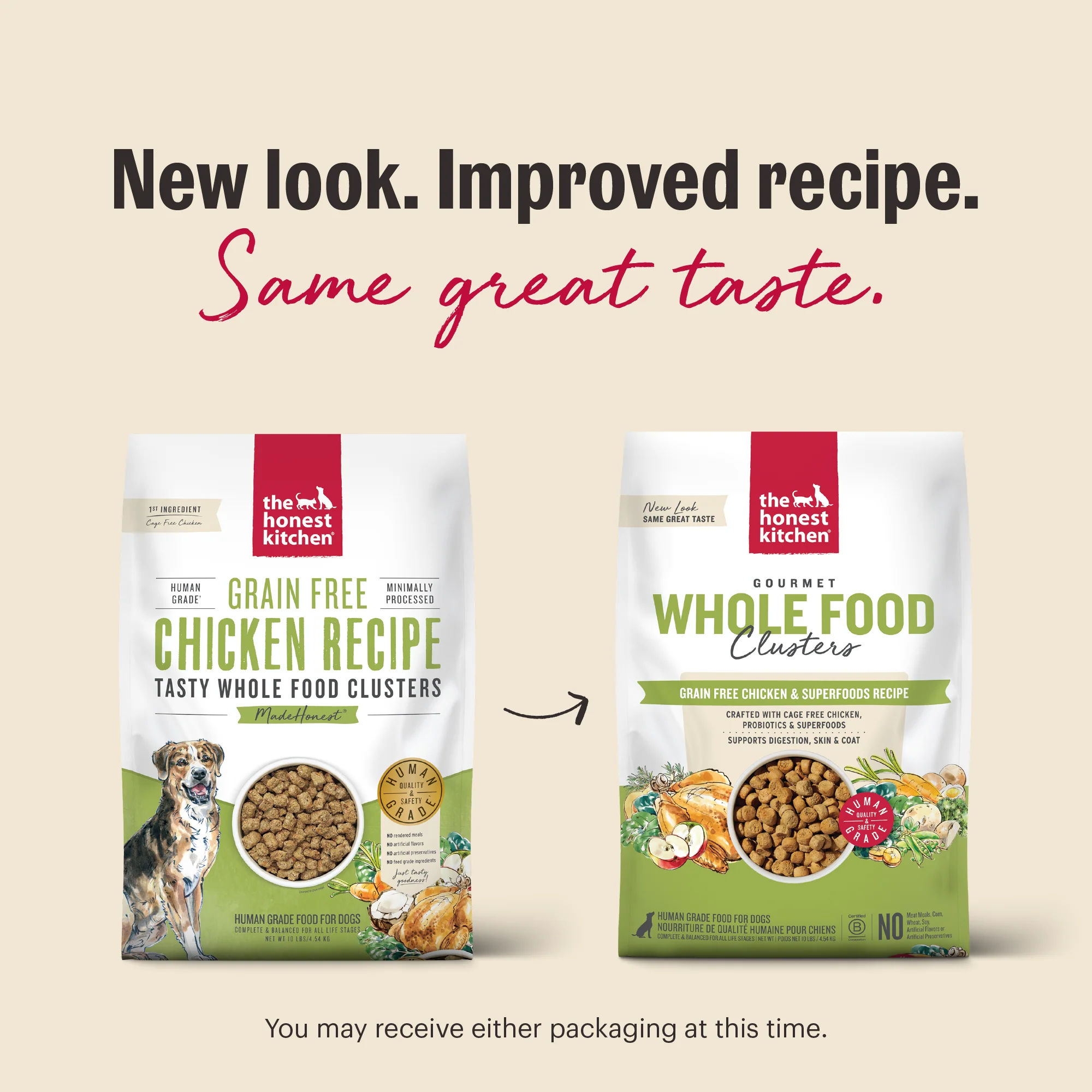 Dry Dog Food, Grain Free Chicken Whole Food Clusters - Image 13