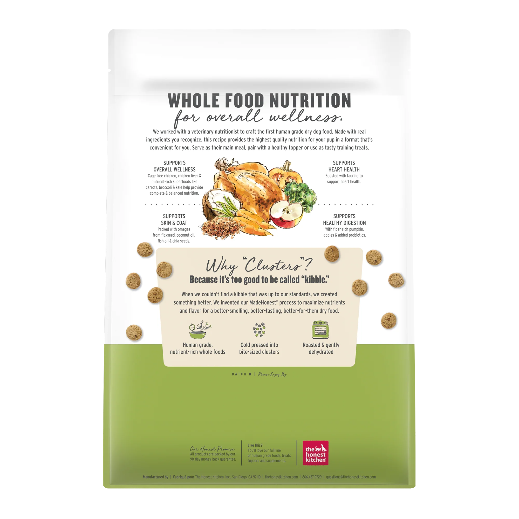 Dry Dog Food, Grain Free Chicken Whole Food Clusters - Image 15