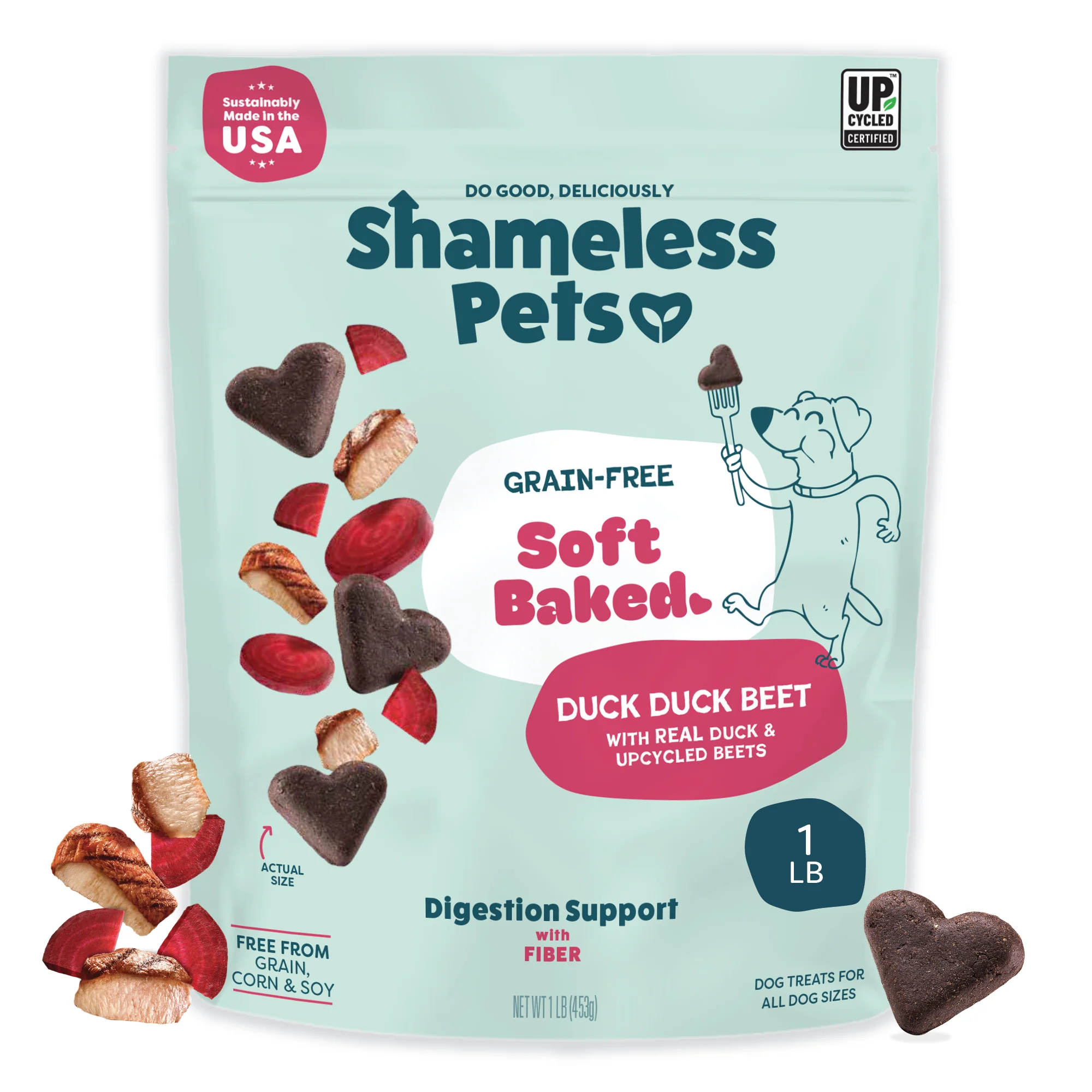 Duck Duck Beet Soft-Baked Dog Treats - Image 11
