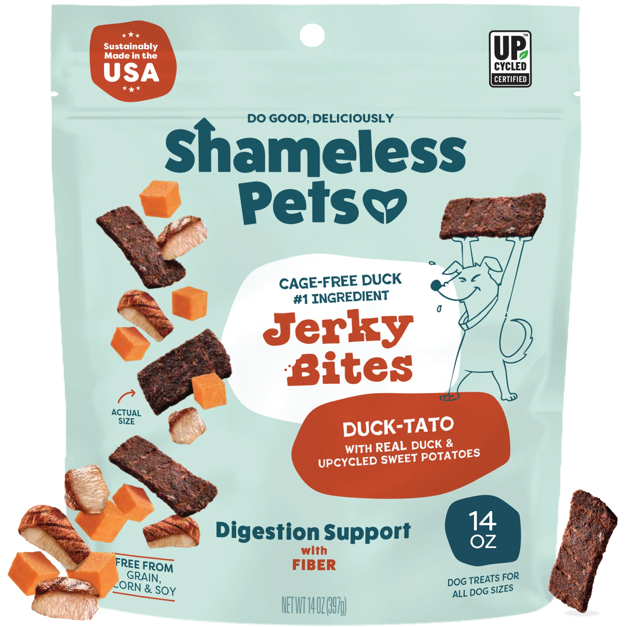 Duck-Tato Bite Sized Jerky Dog Treats - Image 10