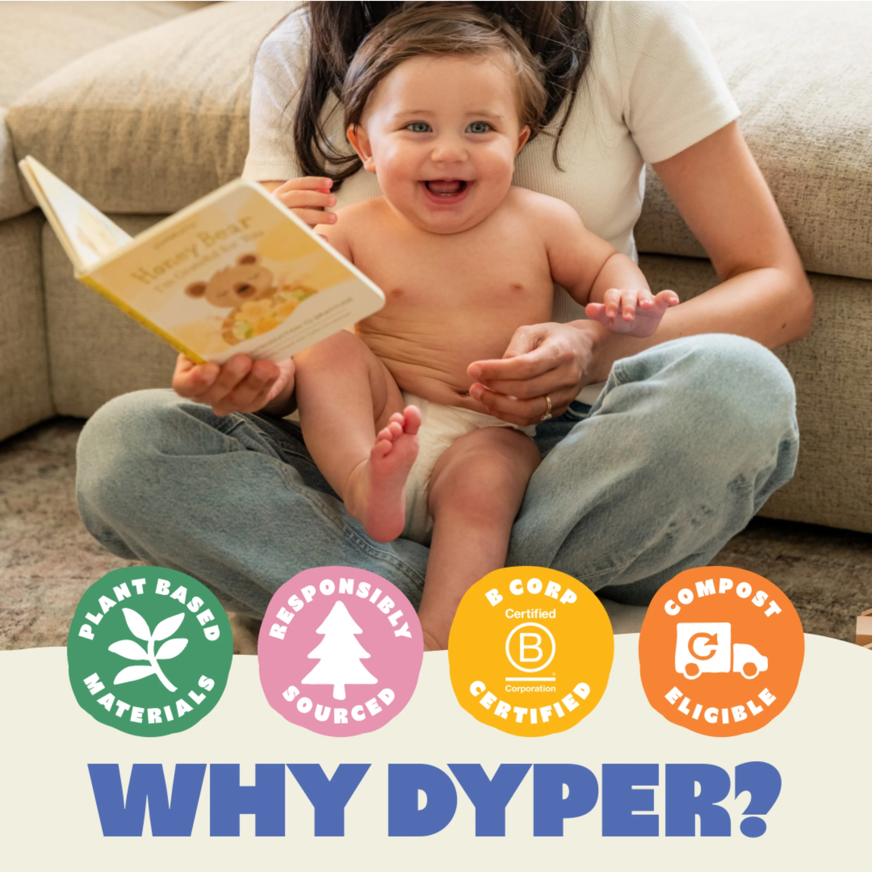 Skin Happy Baby Diapers – Gentle, High-Absorbency Protection with Certified Bamboo Layers - Image 15