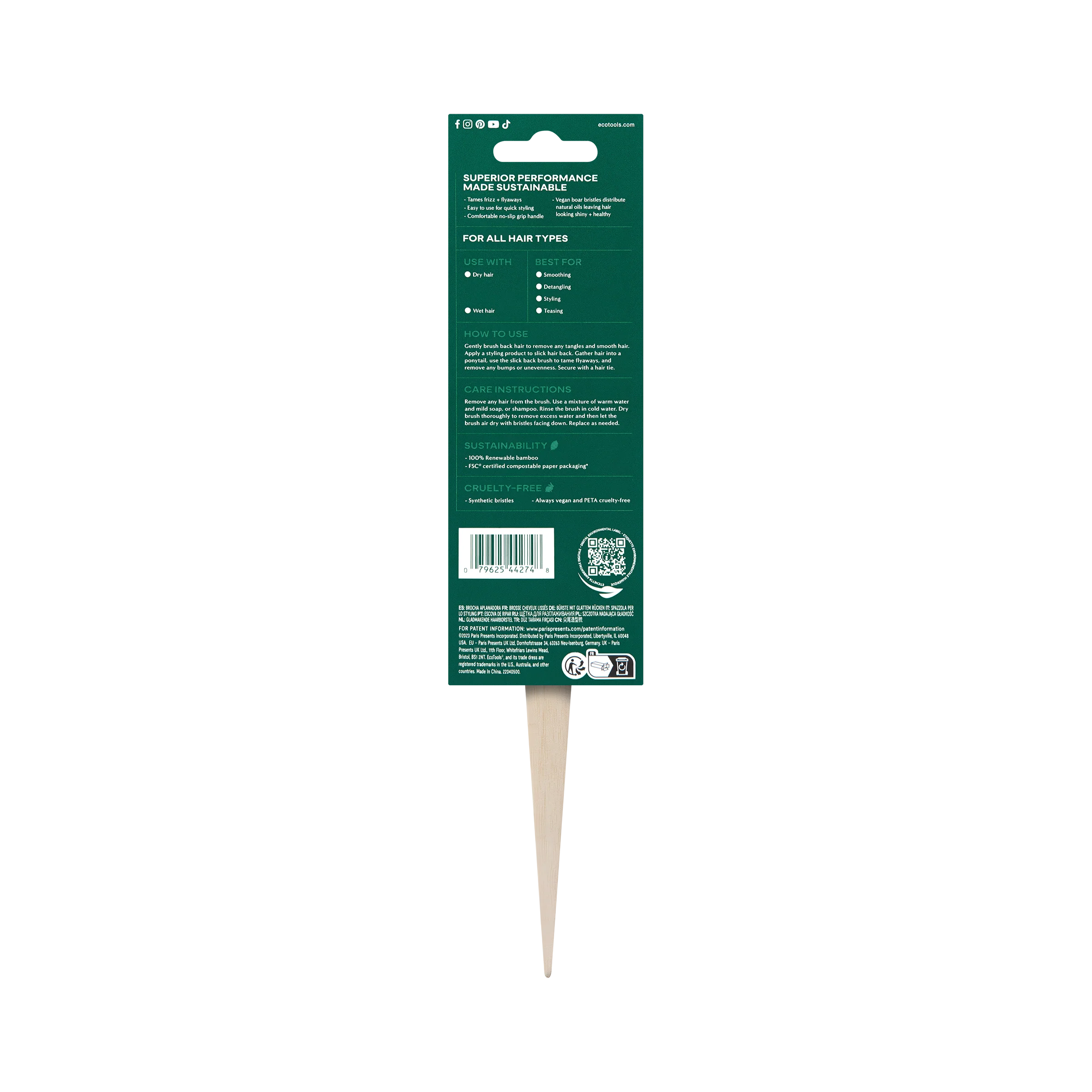 Eco Slick Back Brush - Image 3