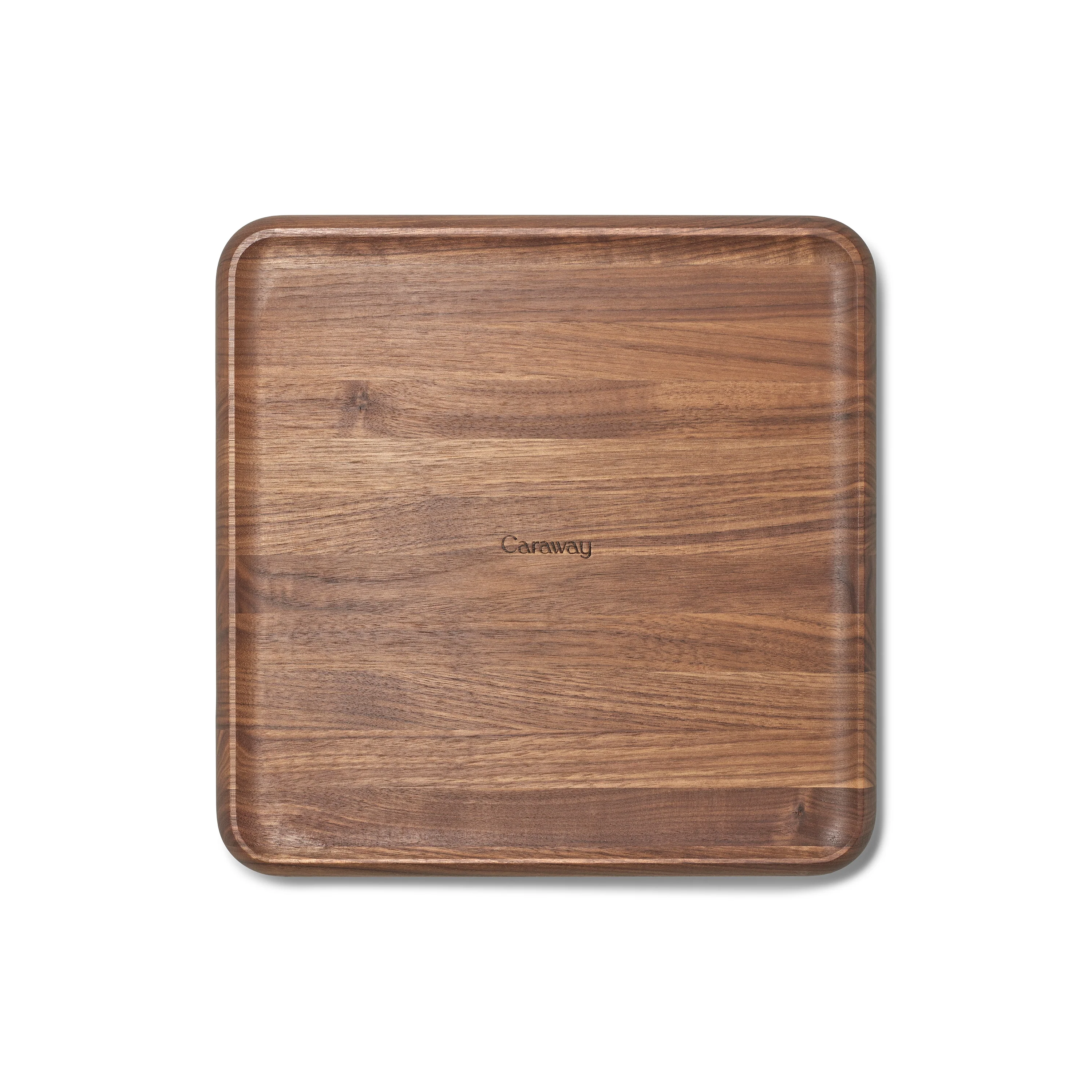 Edge-Grain Wood Prep & Serve Butcher Block, 12" - Image 2