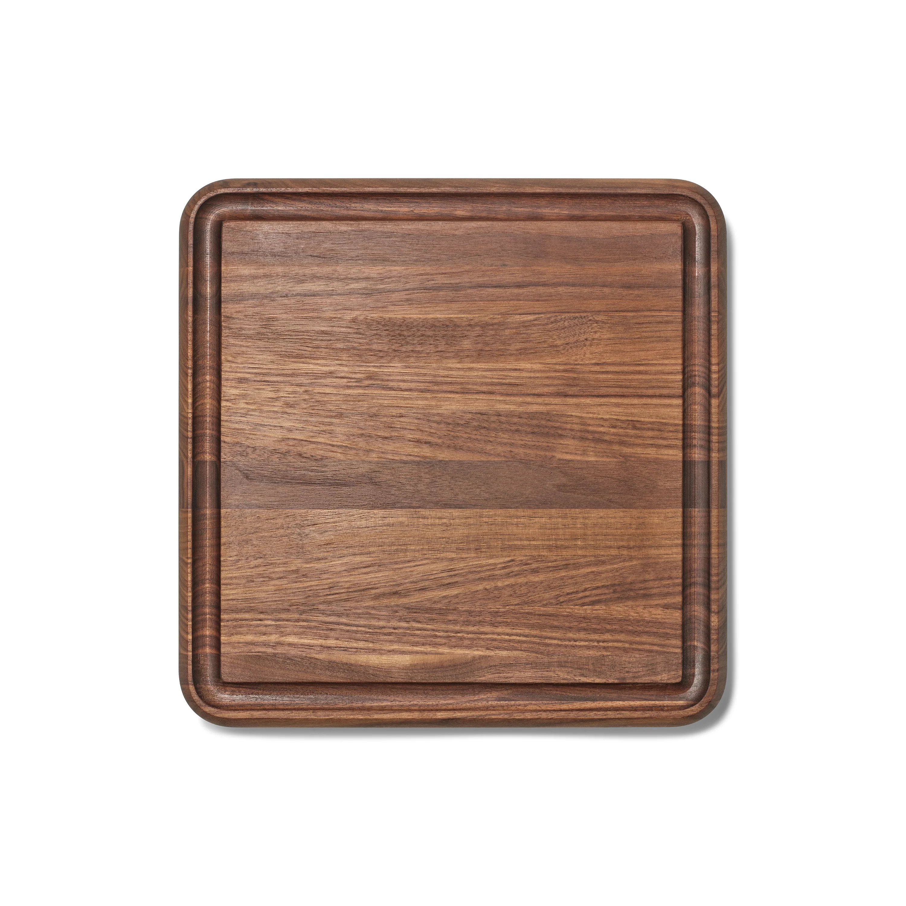Edge-Grain Wood Prep & Serve Butcher Block, 12" - Image 4