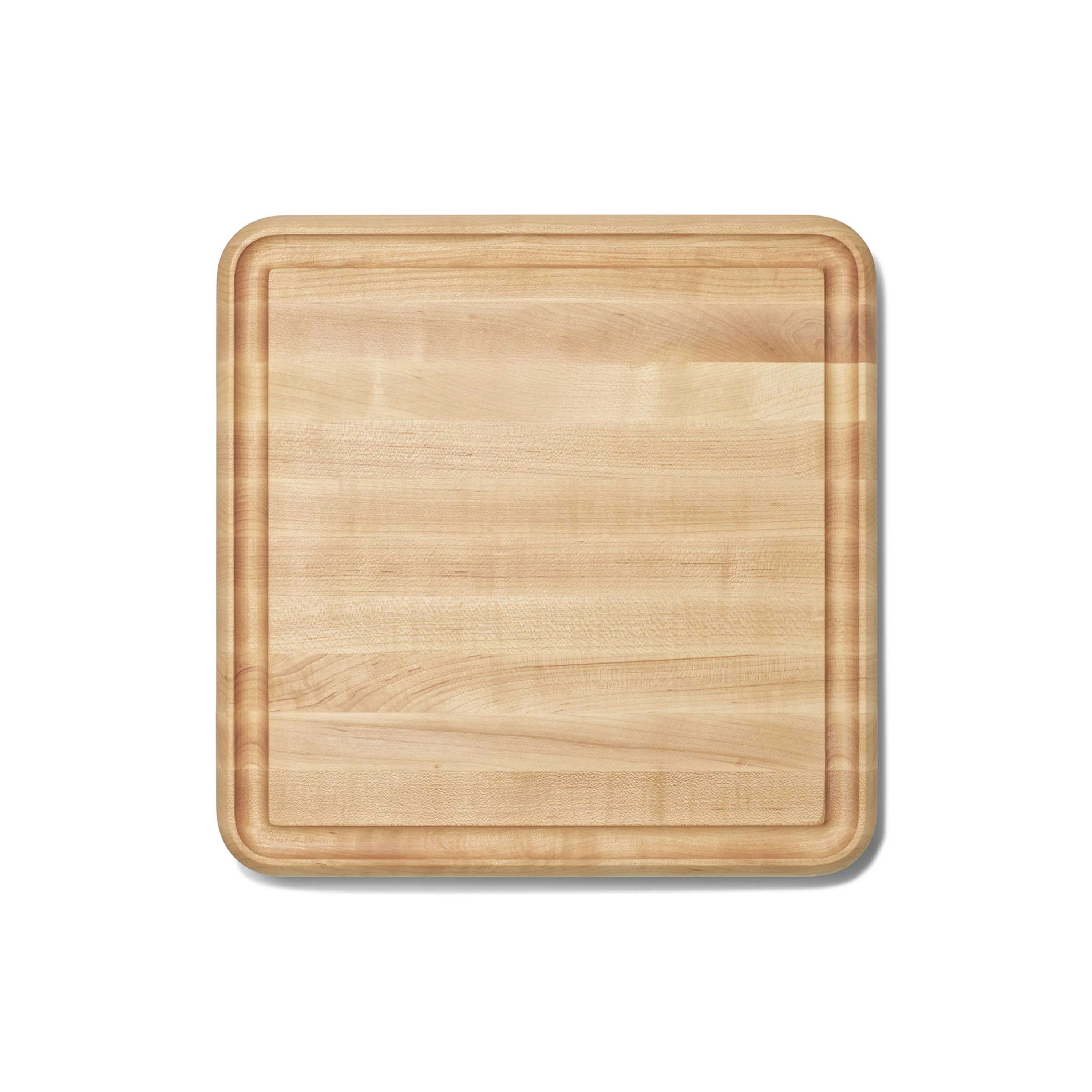Edge-Grain Wood Prep & Serve Butcher Block, 12" - Image 5