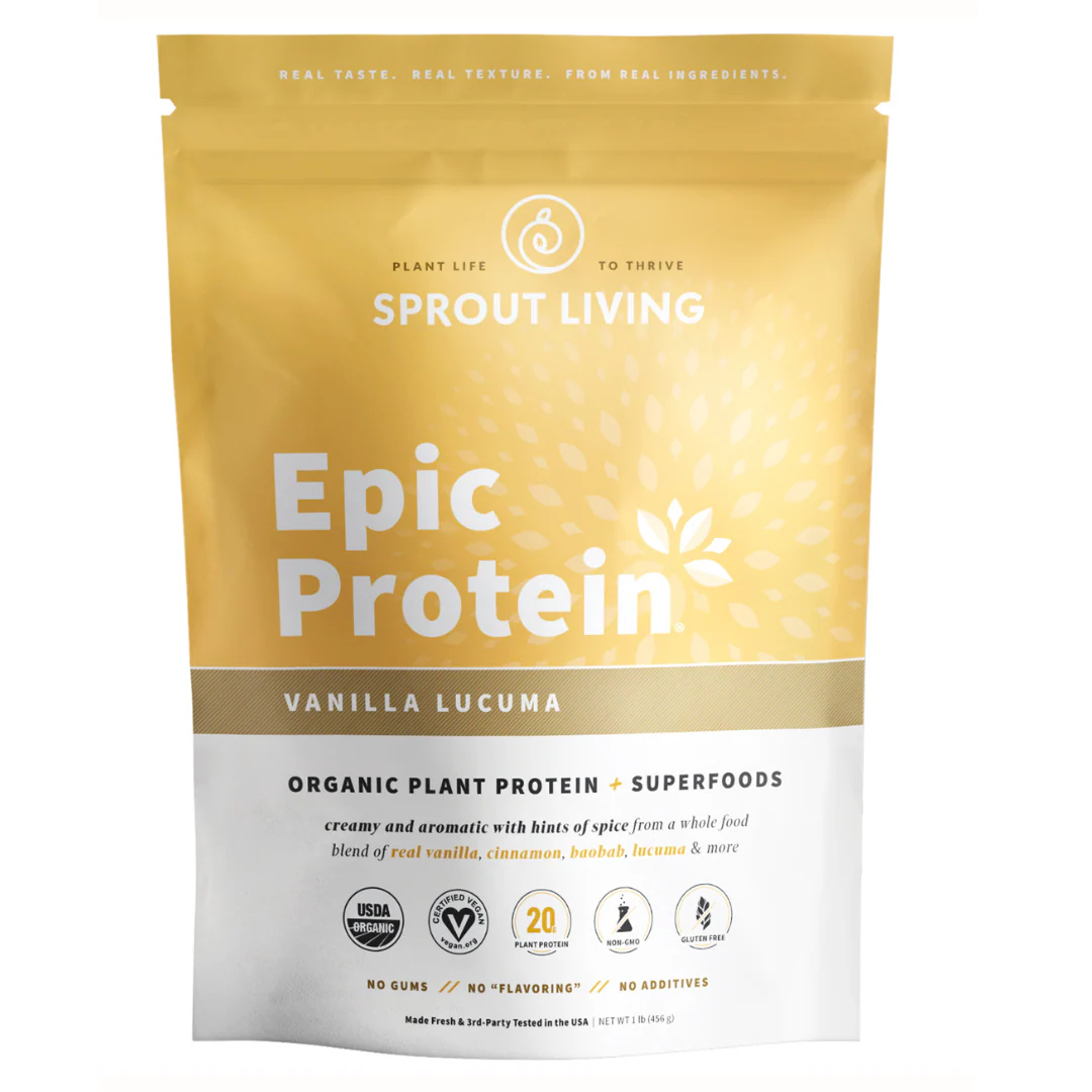 Organic Plant Protein Powder with Superfoods - Vegan, Additive-Free - Image 2
