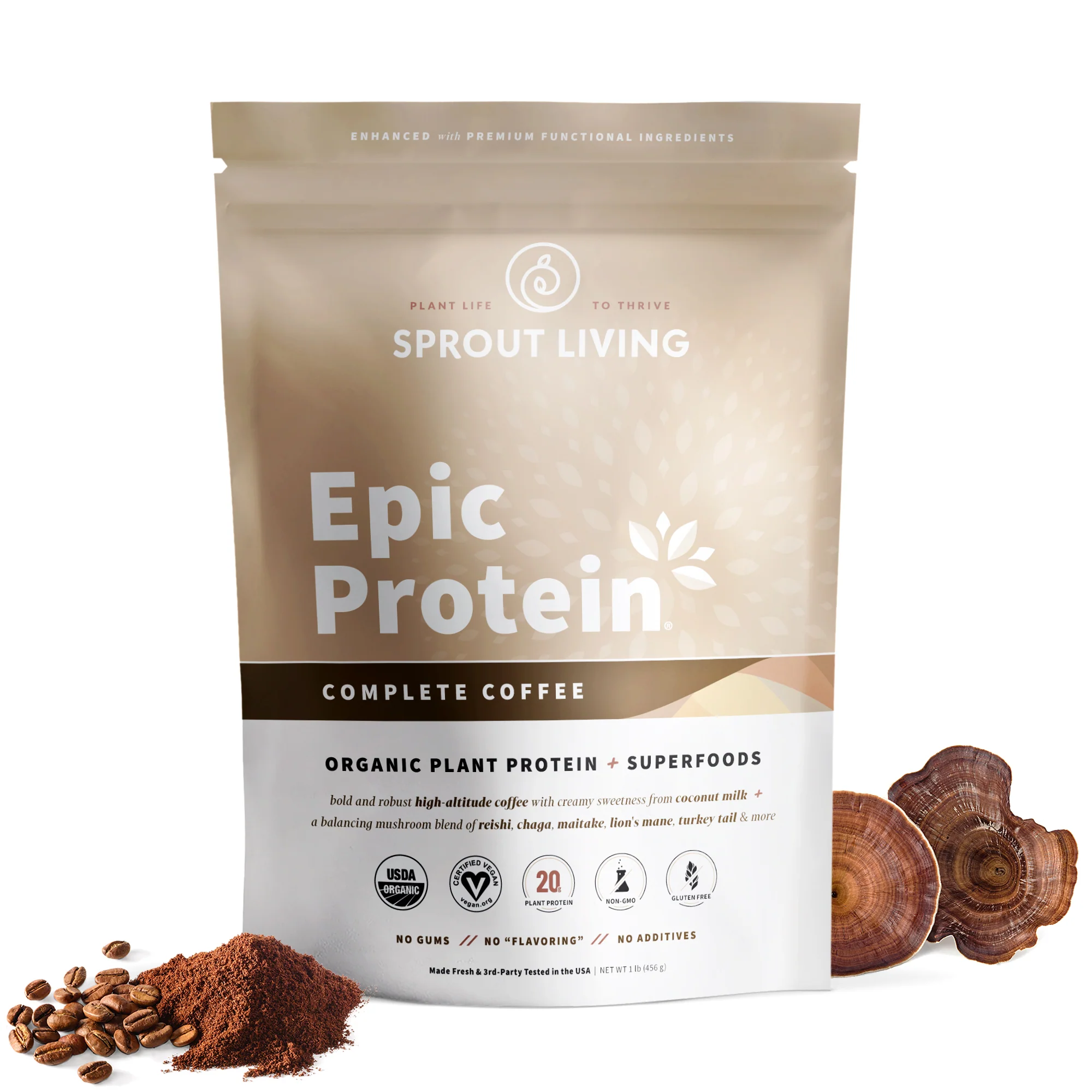 Organic Plant Protein Powder with Superfoods - Vegan, Additive-Free - Image 5