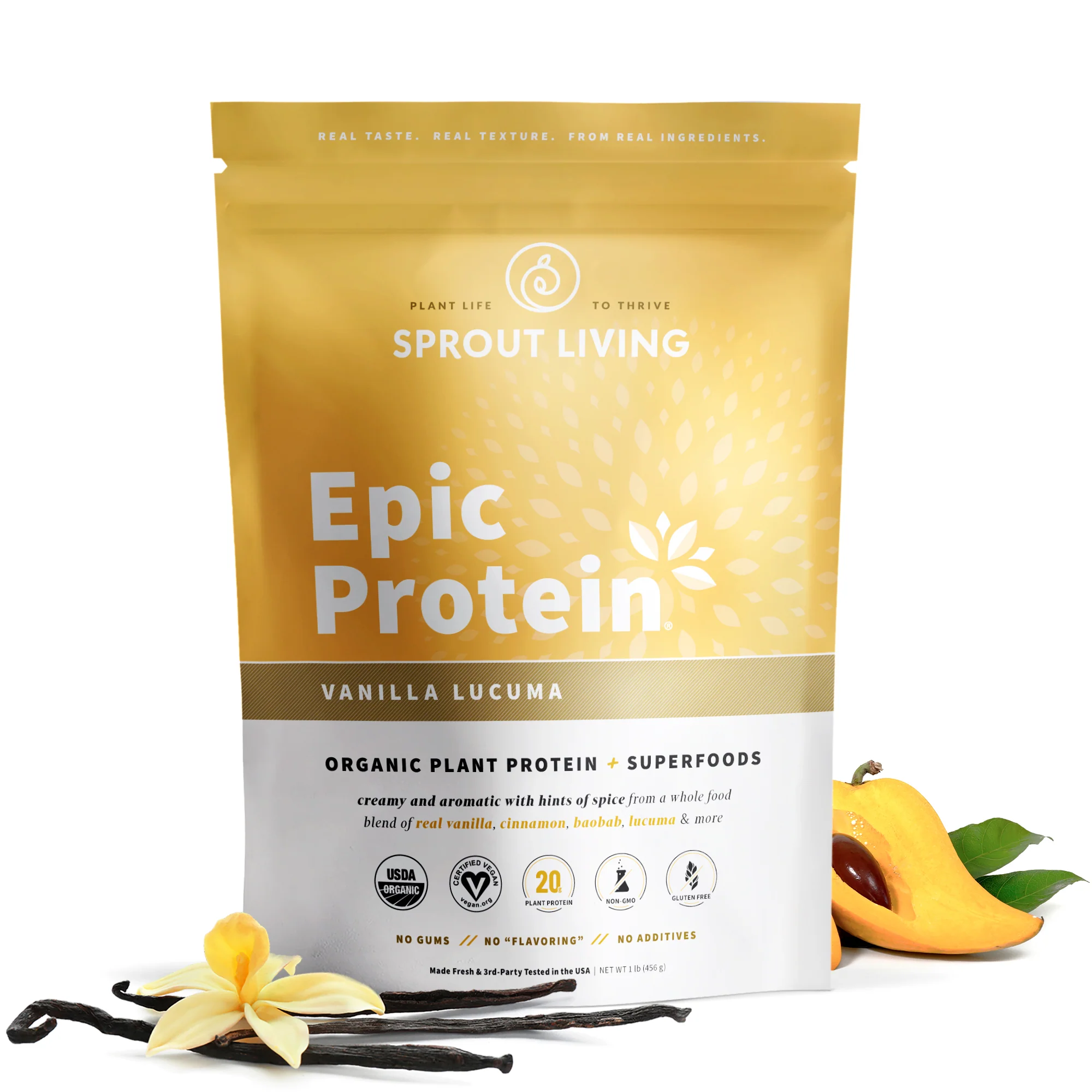 Organic Plant Protein Powder with Superfoods - Vegan, Additive-Free - Image 9