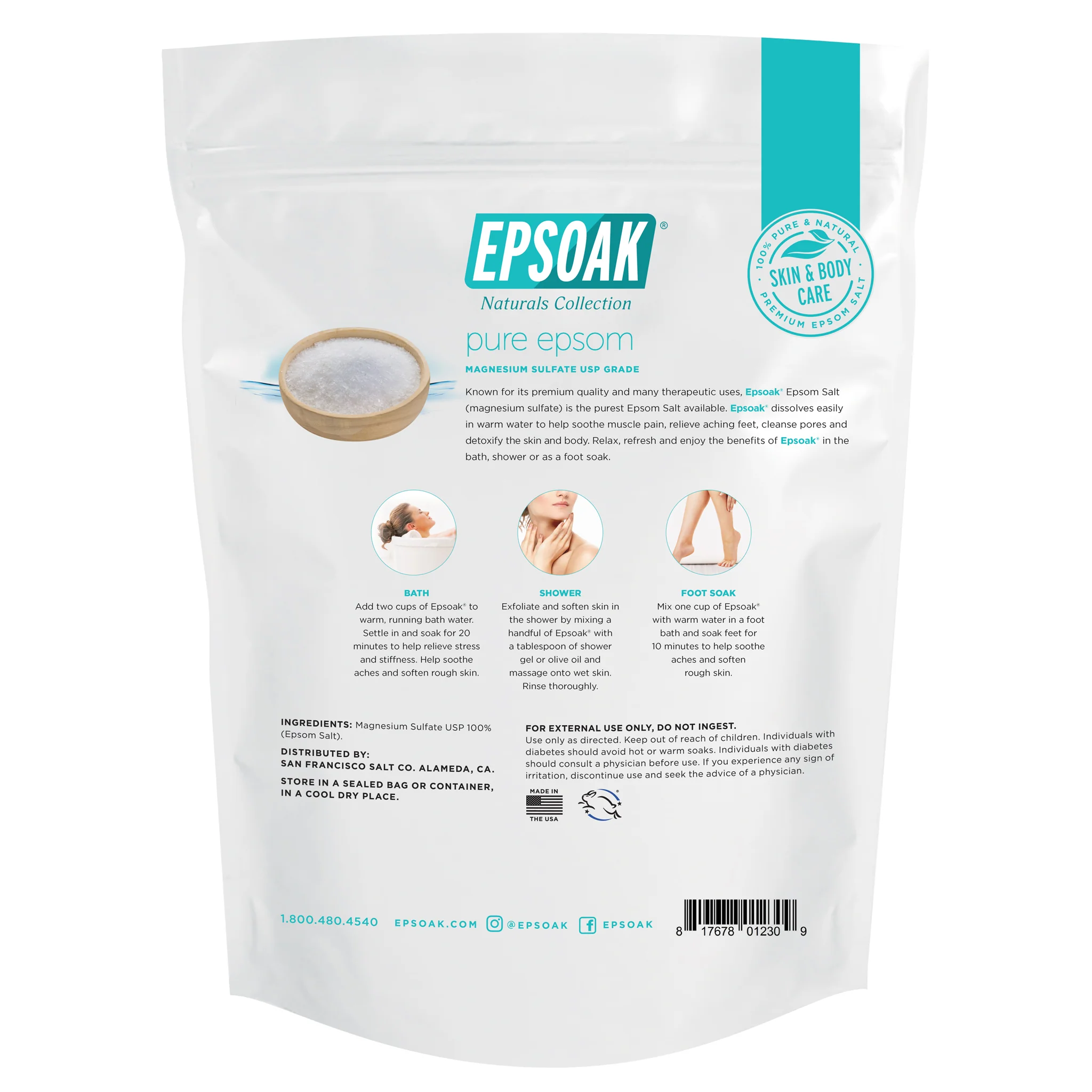 Pure Epsom Salts - USP Grade - Image 3