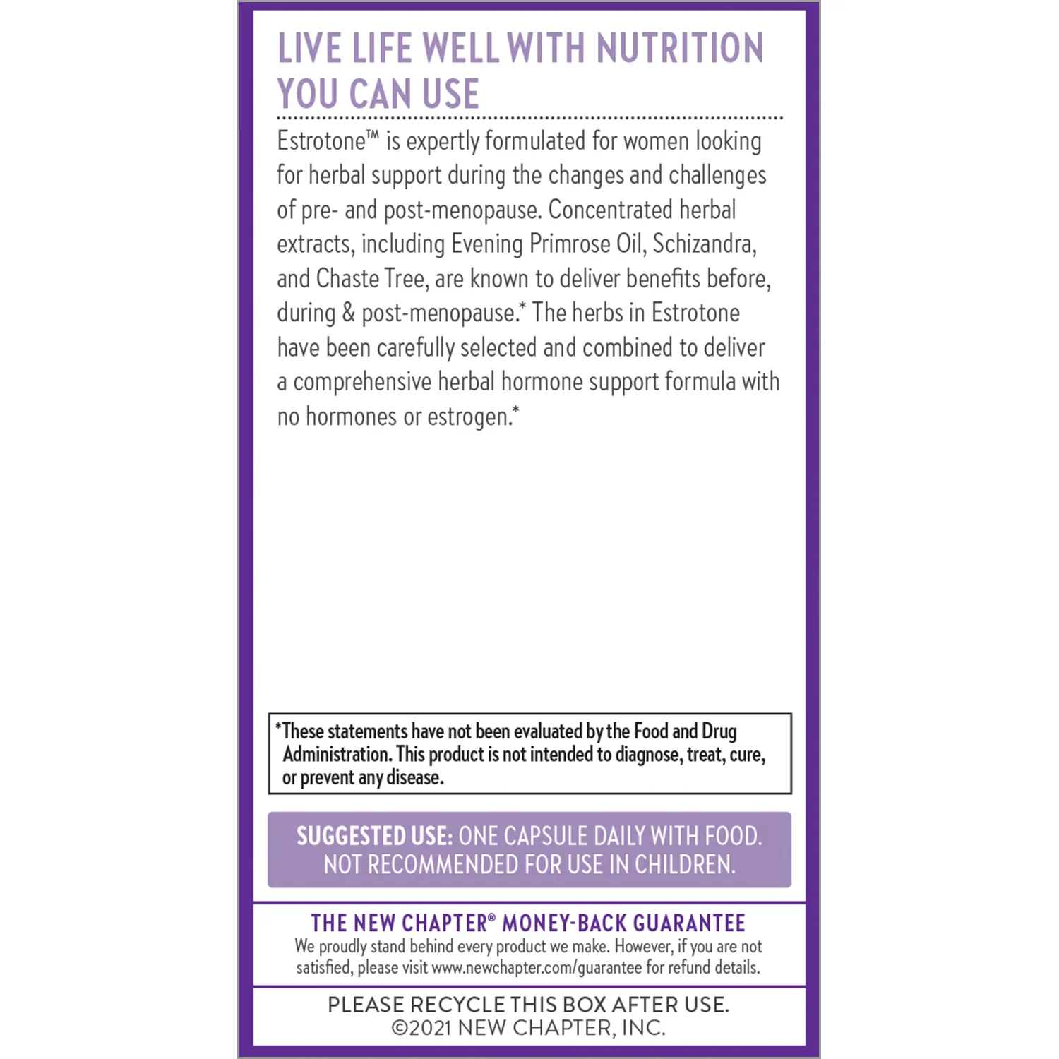 Estrotone™ Herbal Hormone Balance, Pre & Post Menopause - Image 9