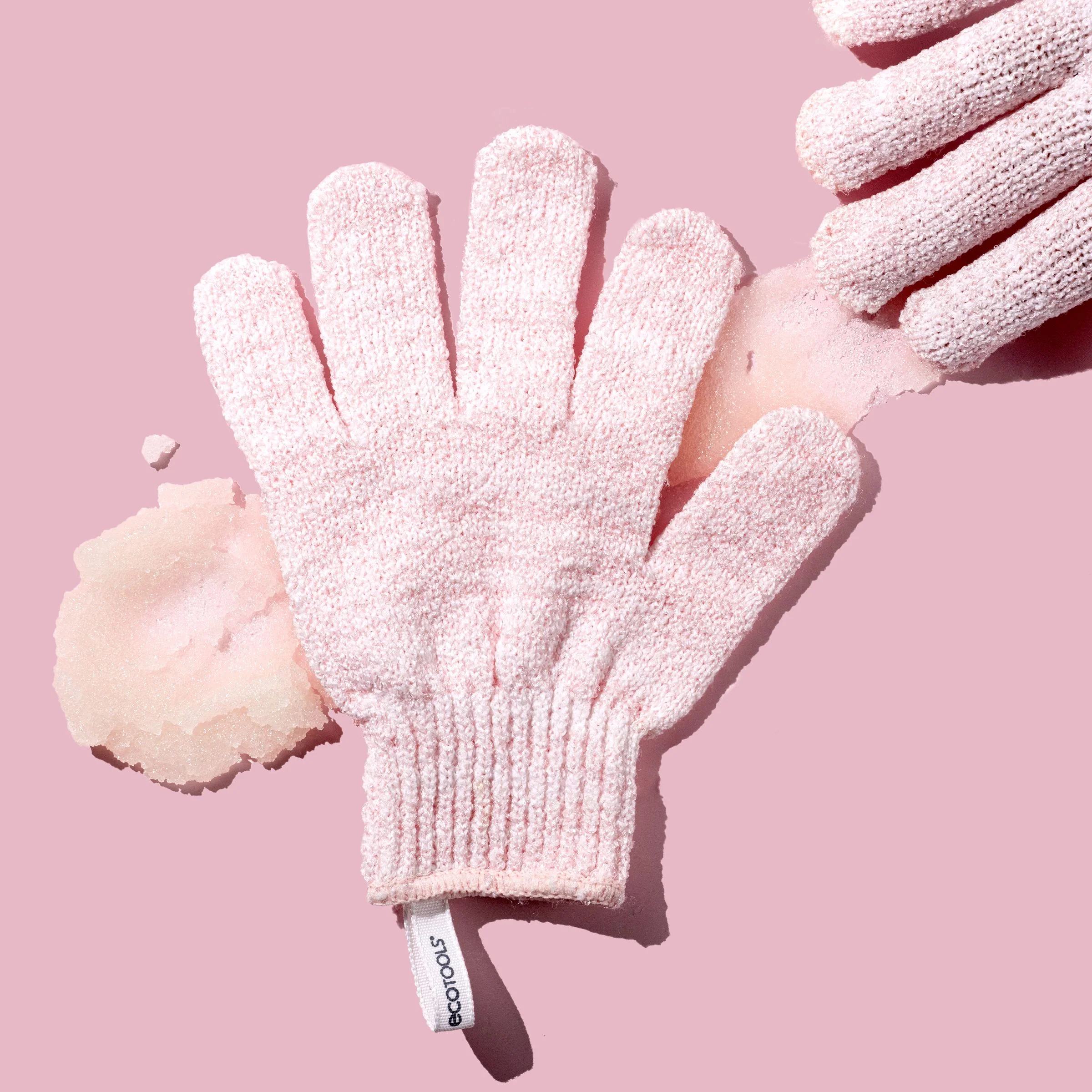 Exfoliating Gloves Pink - Image 4