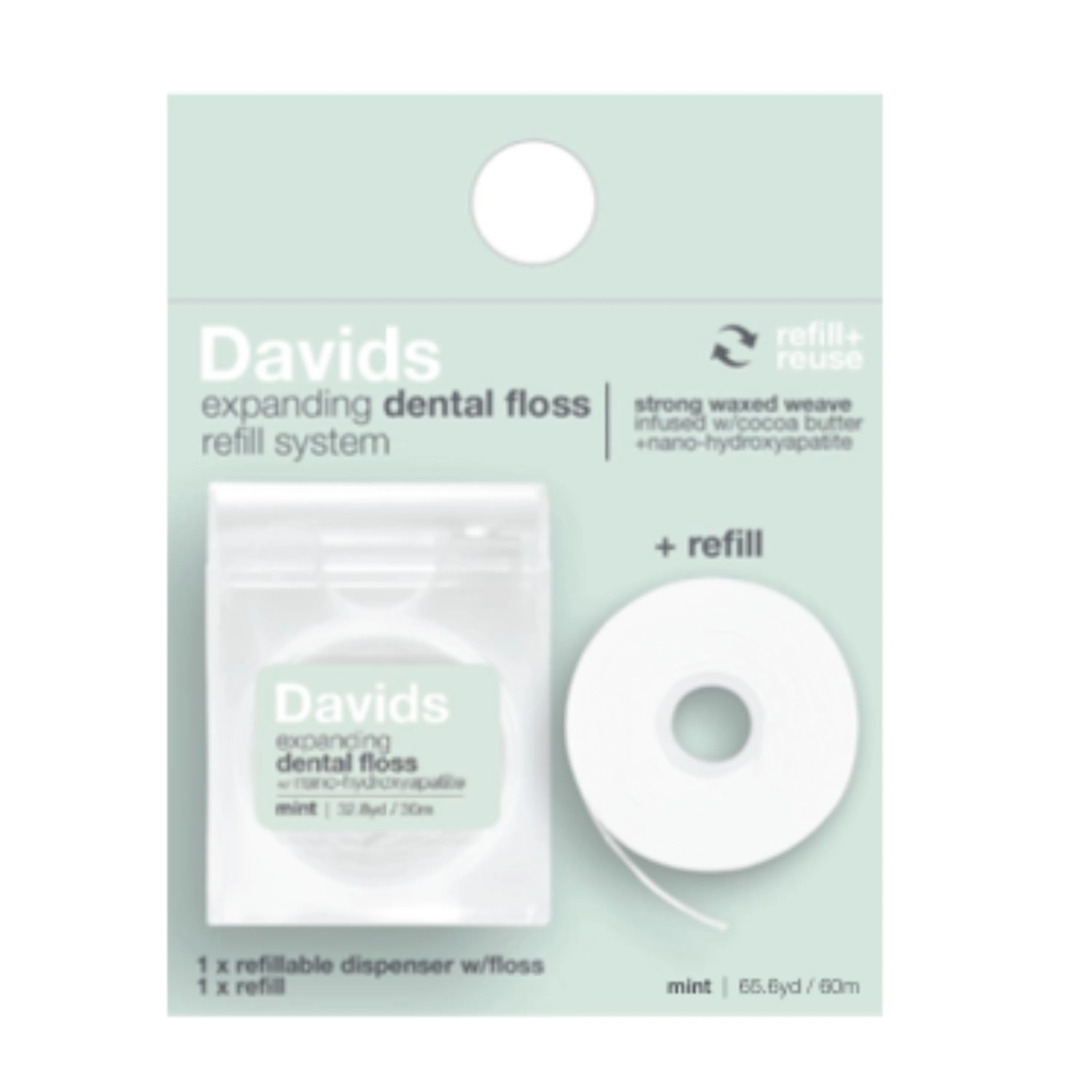 Hydroxi Expanding Dental Floss, Refill System - Image 2