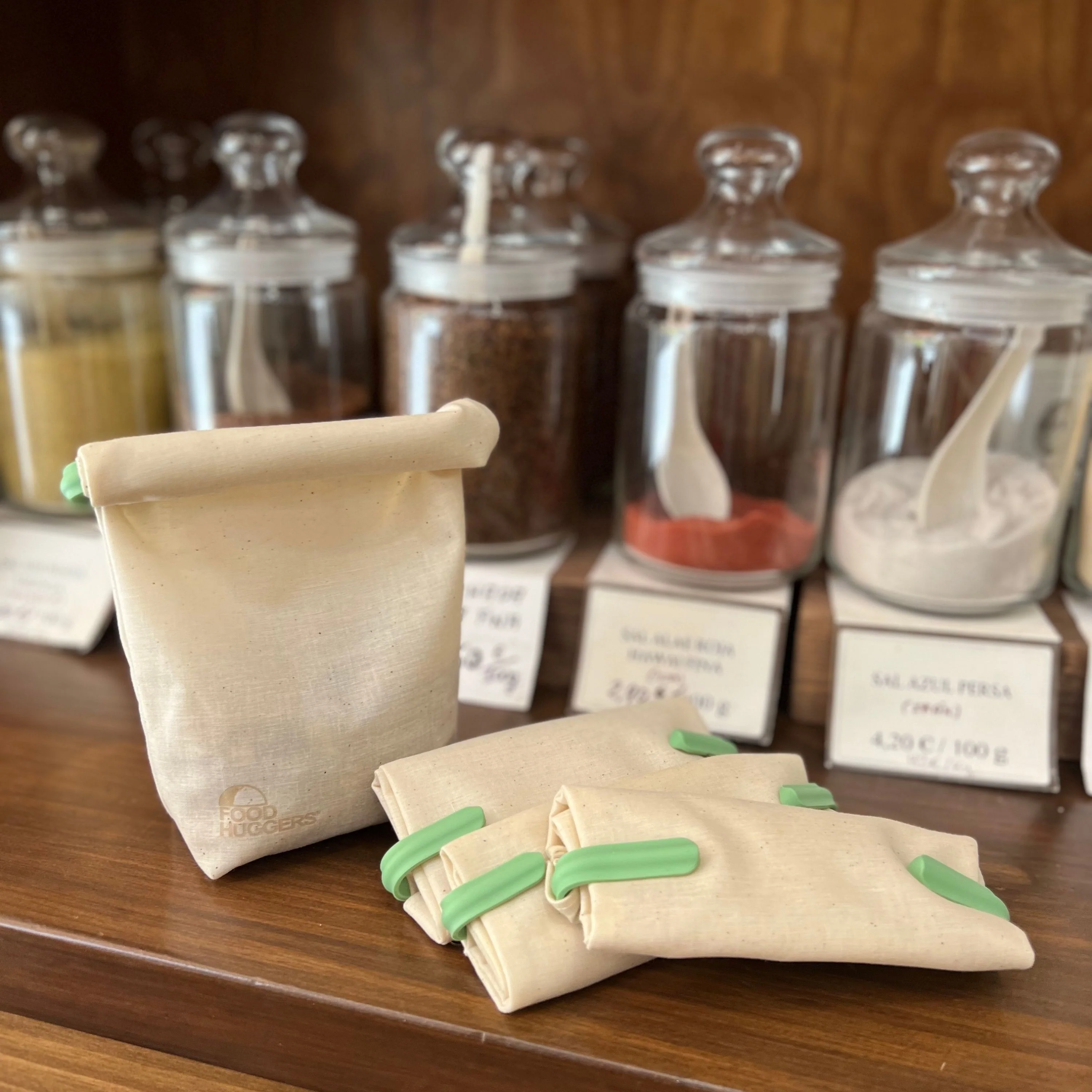 Fabric & Silicone Coffee Bag - Image 5