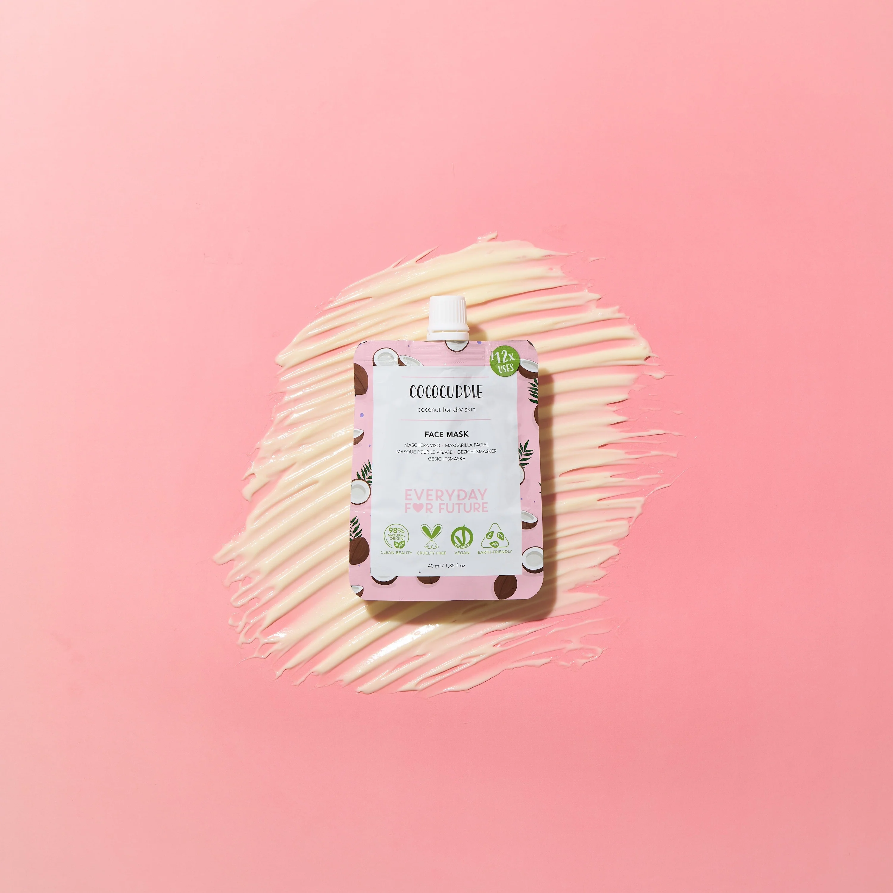 Moisturizing Coconut Face Mask - Image 3