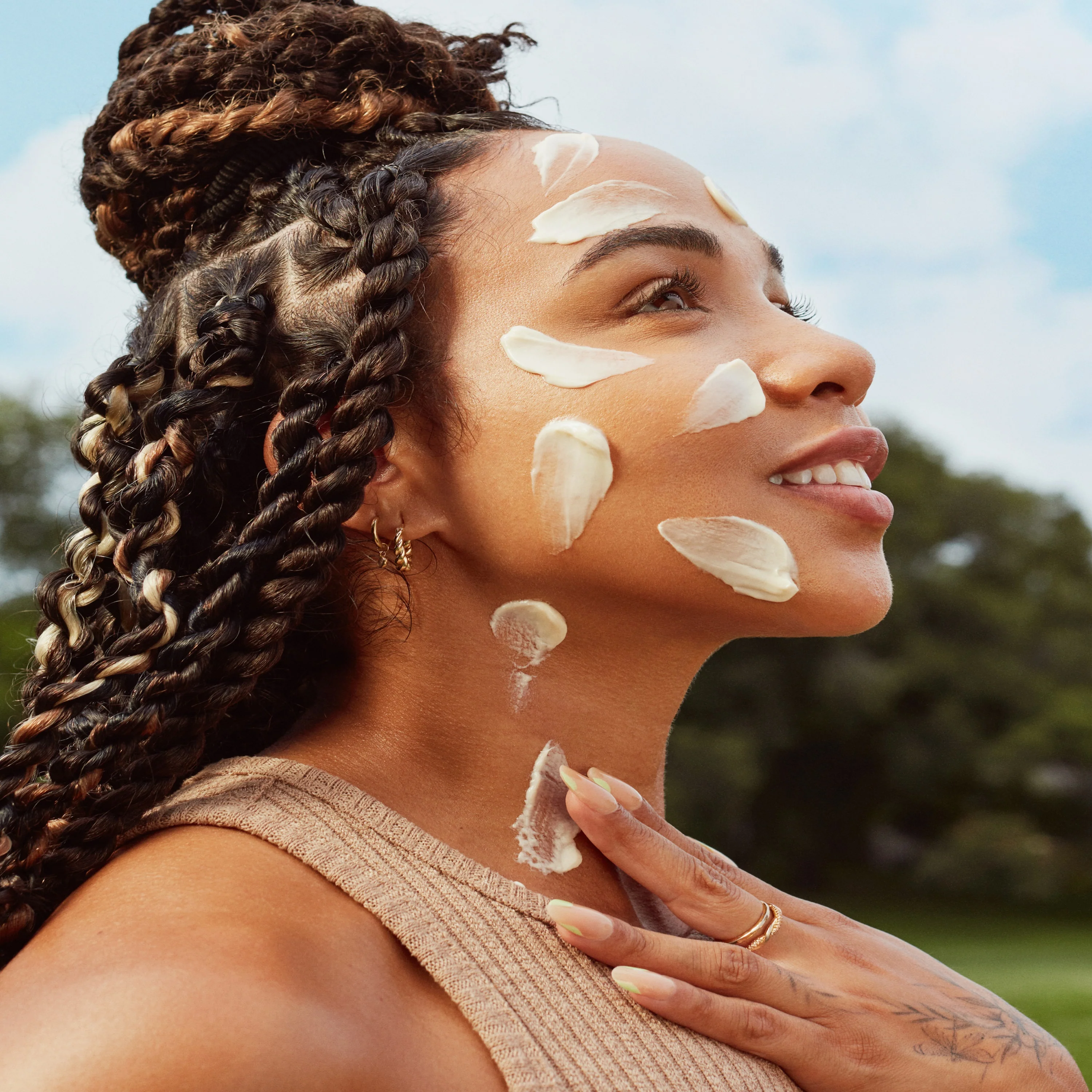 Firm Believer Goji Stem Cell + Pomegranate Smoothing Neck + Face Cream - Image 6