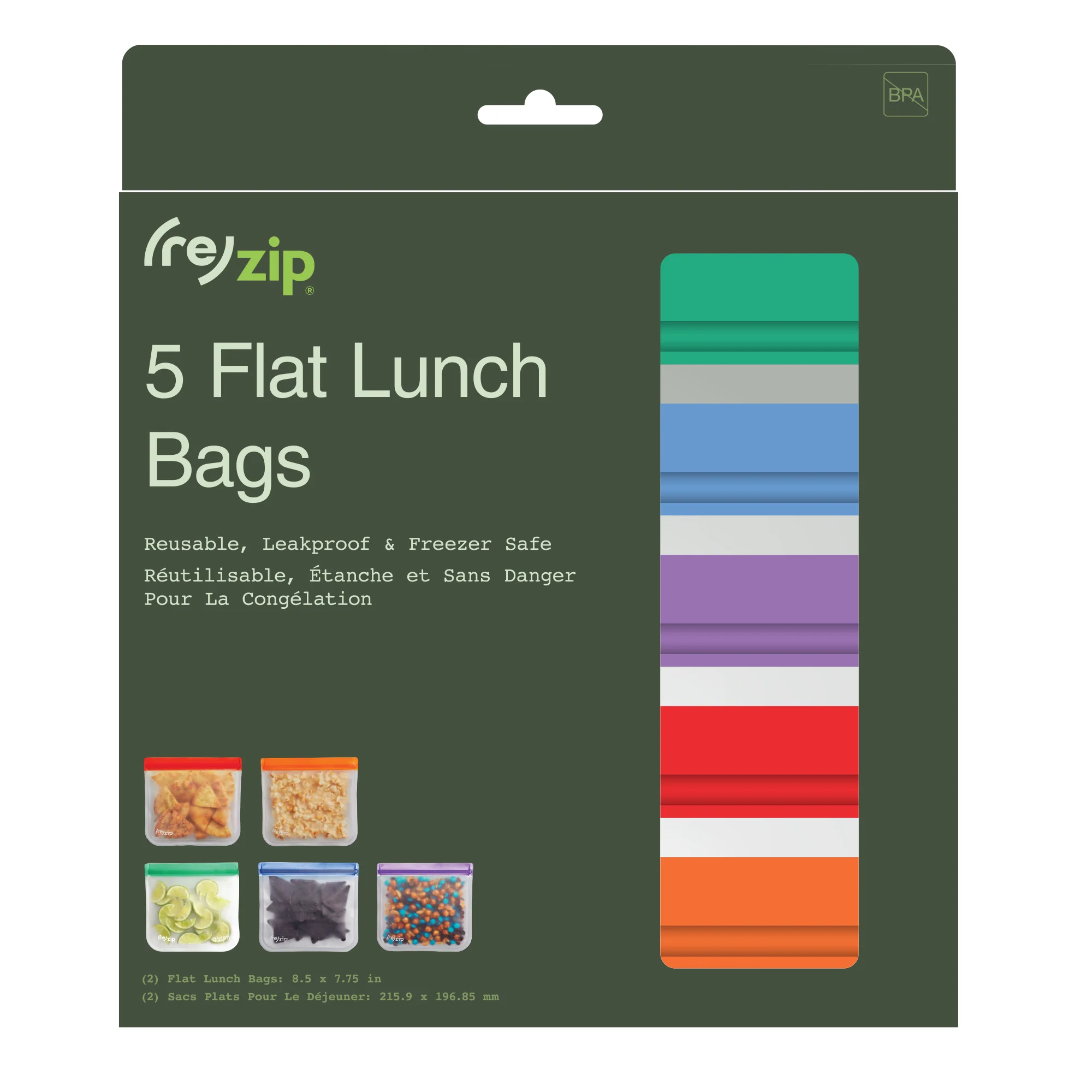 Flat Lunch Bag - Image 2