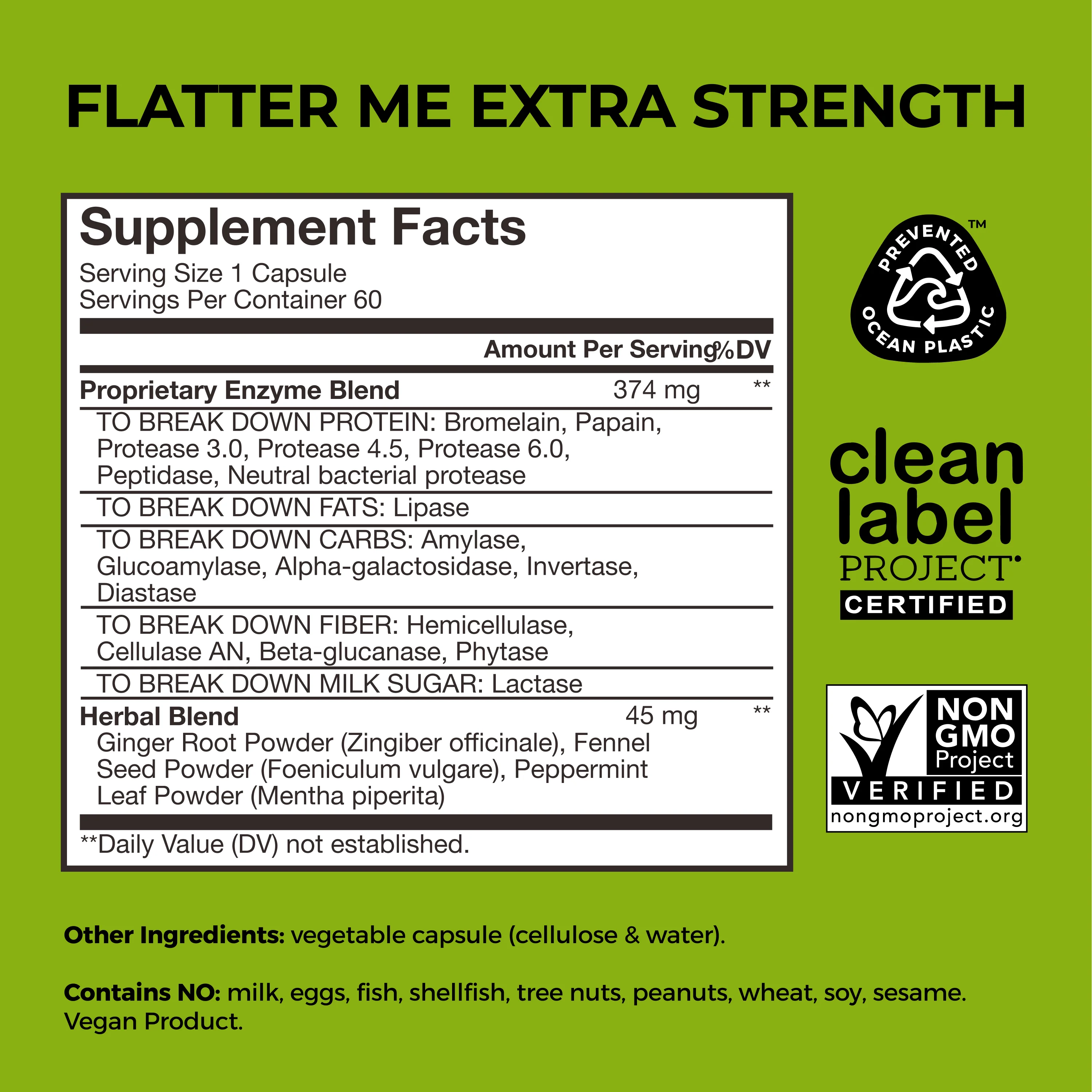 Flatter Me Extra Strength - For Bloat Relief - Image 10