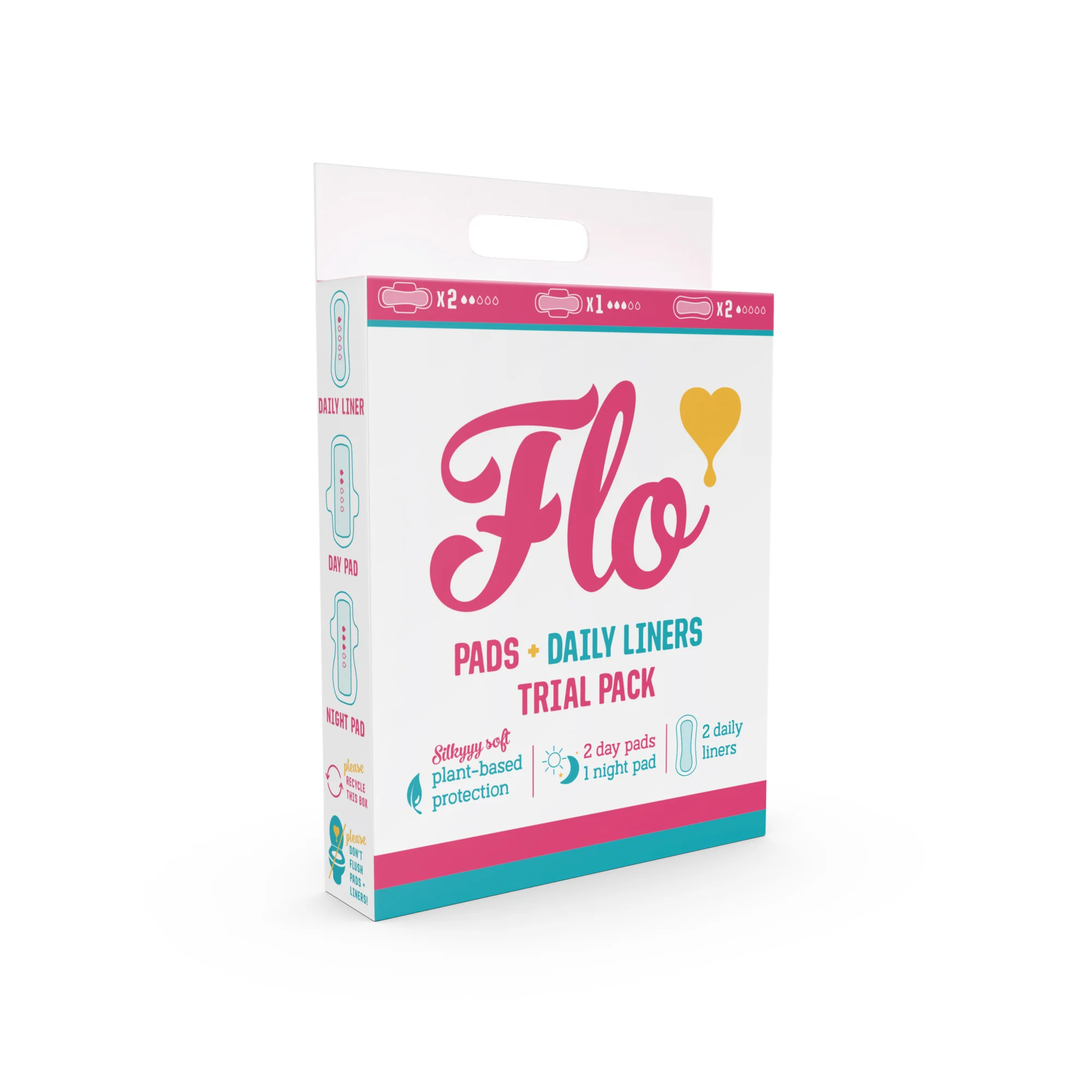 FLO To Go Pads and Liners Pack - Sample - Image 2