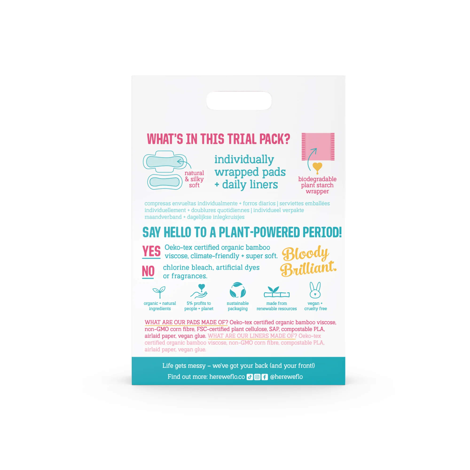 FLO To Go Pads and Liners Pack - Sample - Image 4