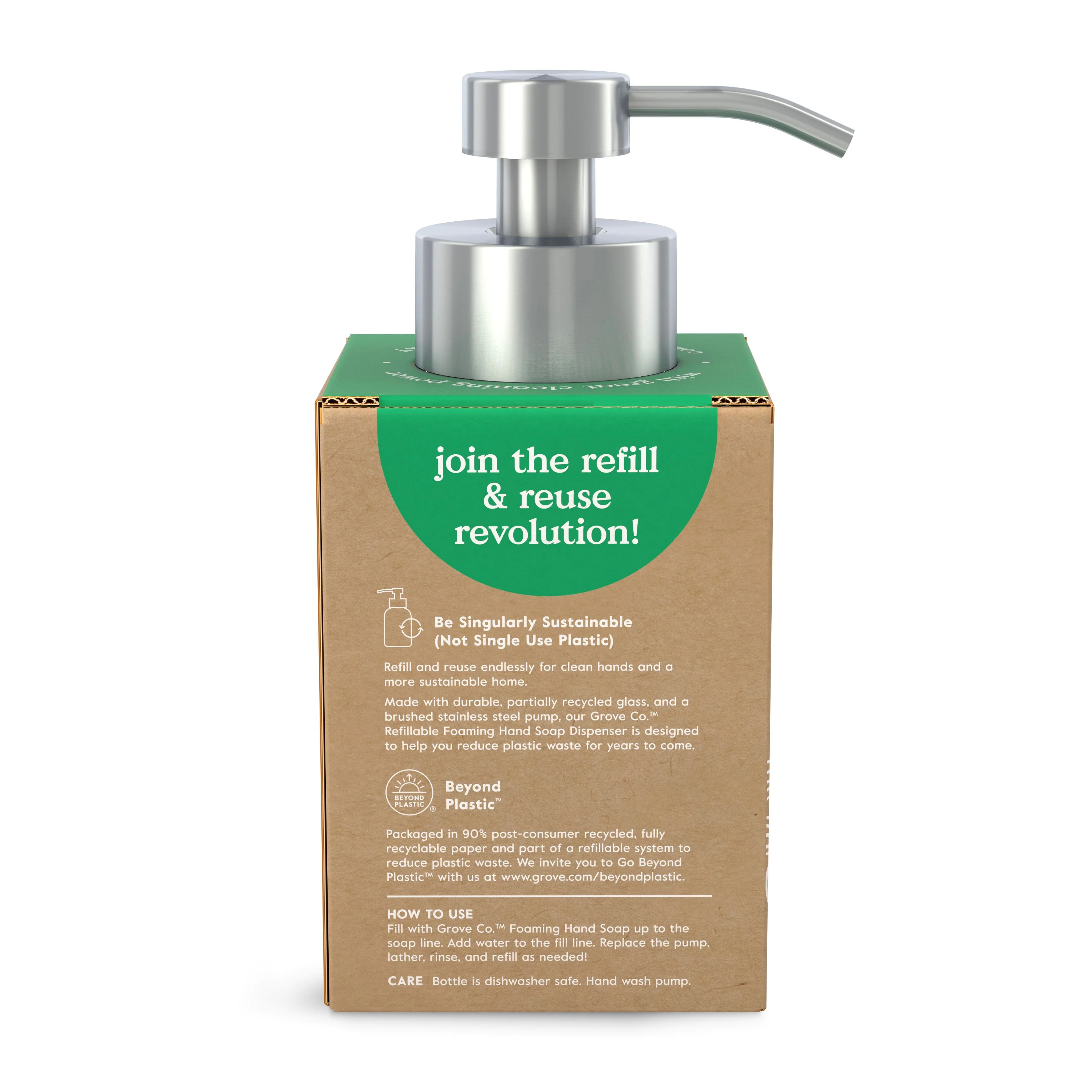 Foaming Hand Soap Dispenser With Silicone Sleeve - Image 5