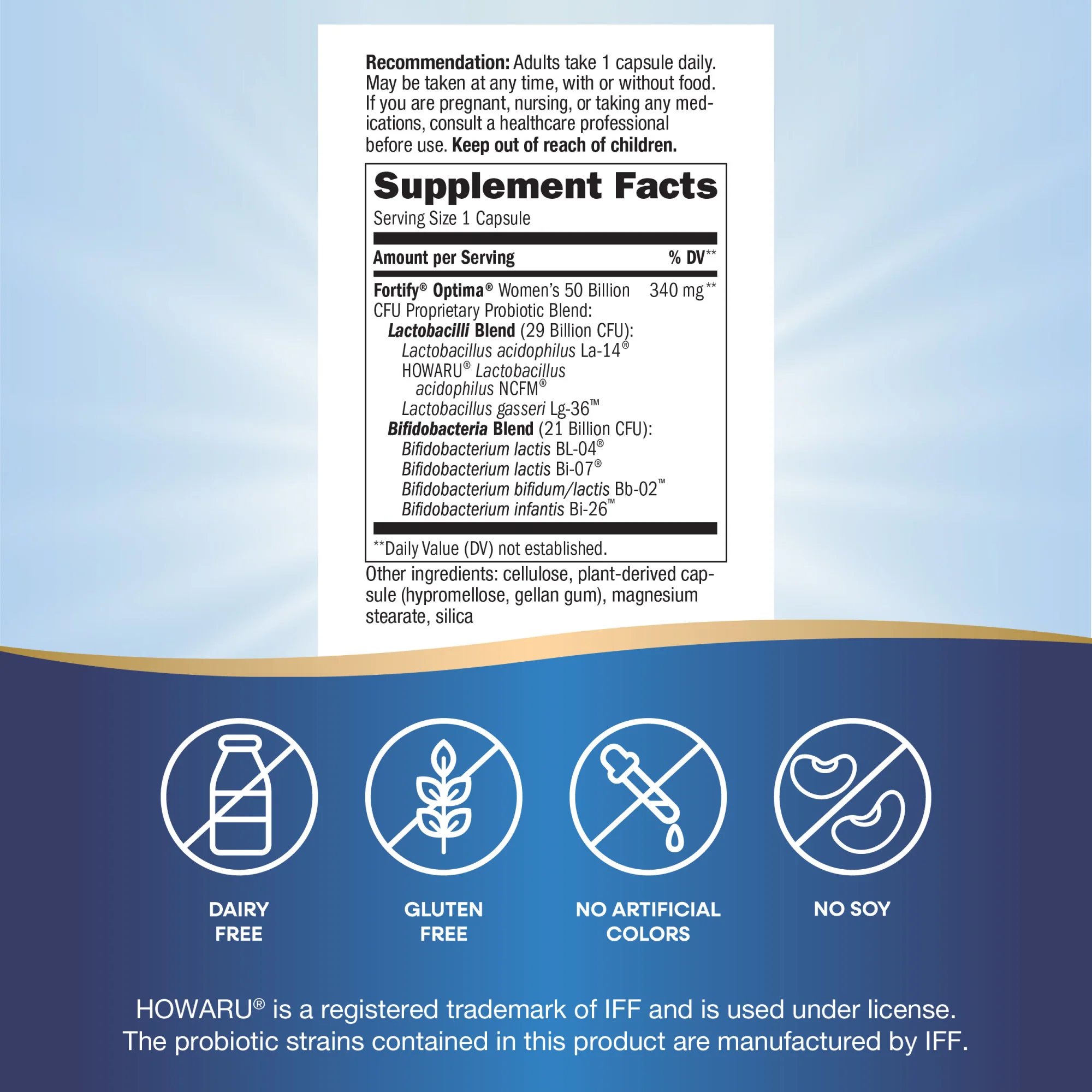 Fortify® Optima® Women's 50 Billion Probiotic - Image 10