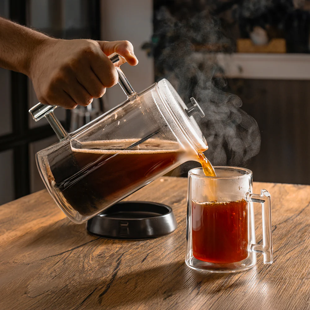 French Press Coffee Maker with Borosilicate Glass - Image 4