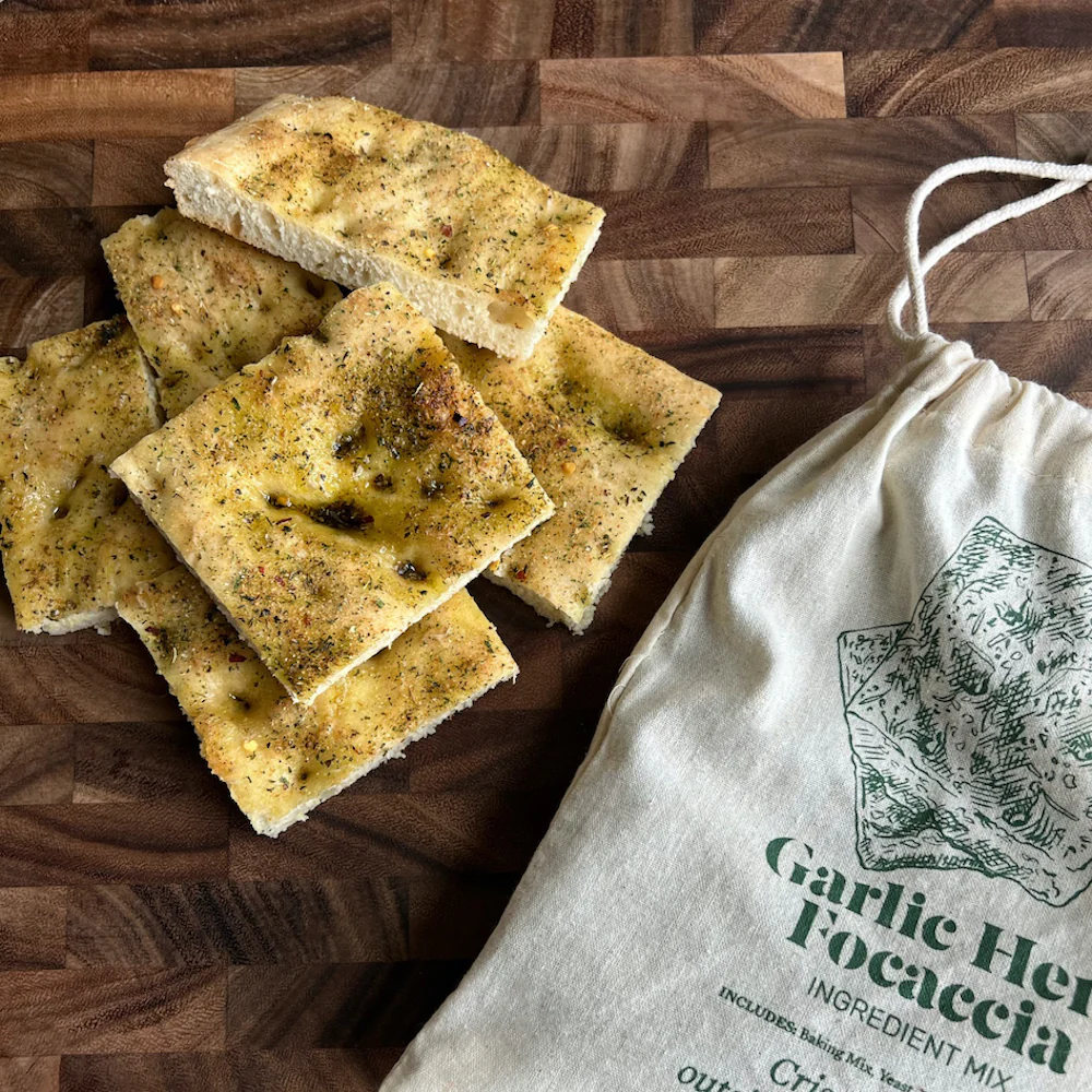 Garlic Herb Focaccia Baking Mix - Image 4