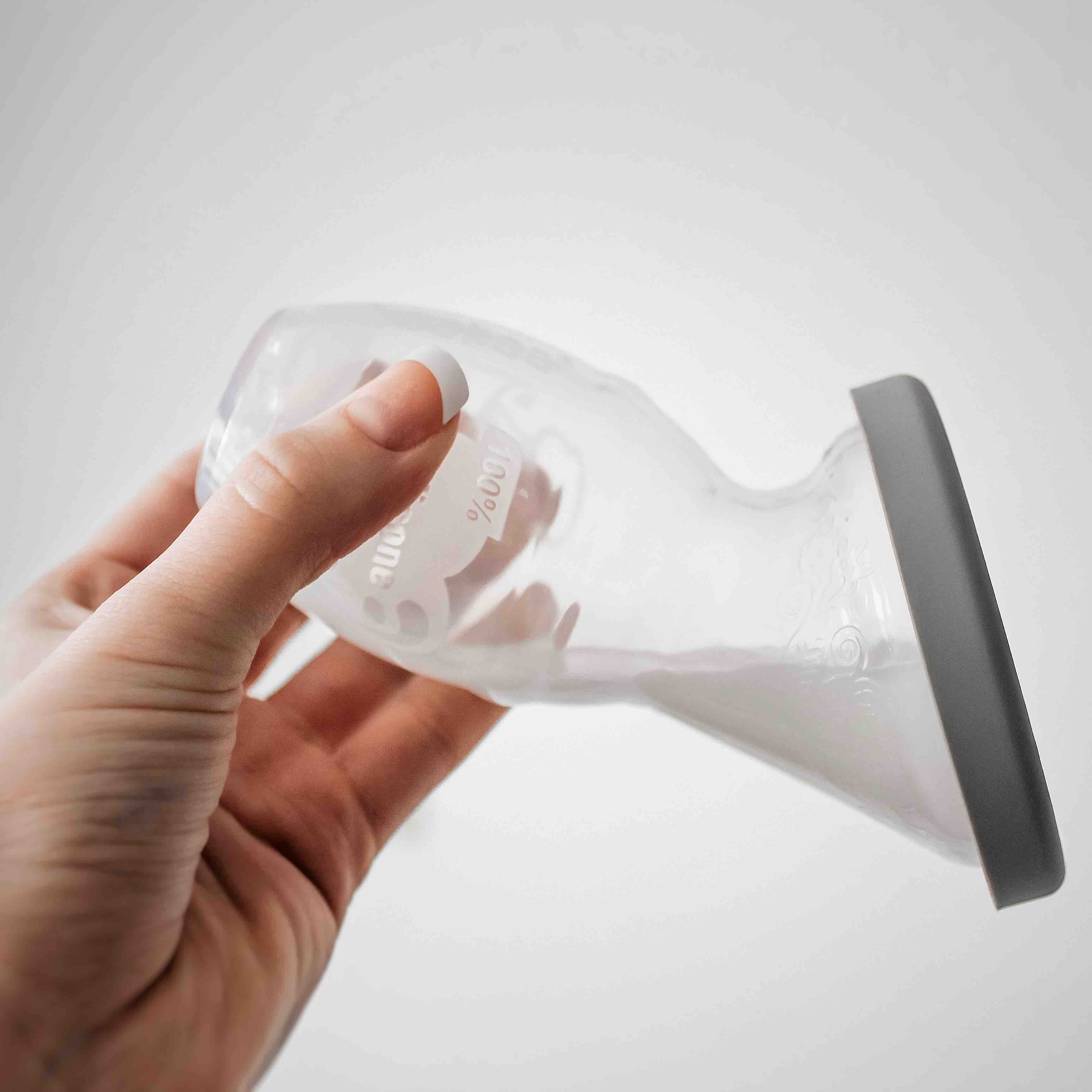 Generation 1 Silicone Breast Pump with Lid - Image 4