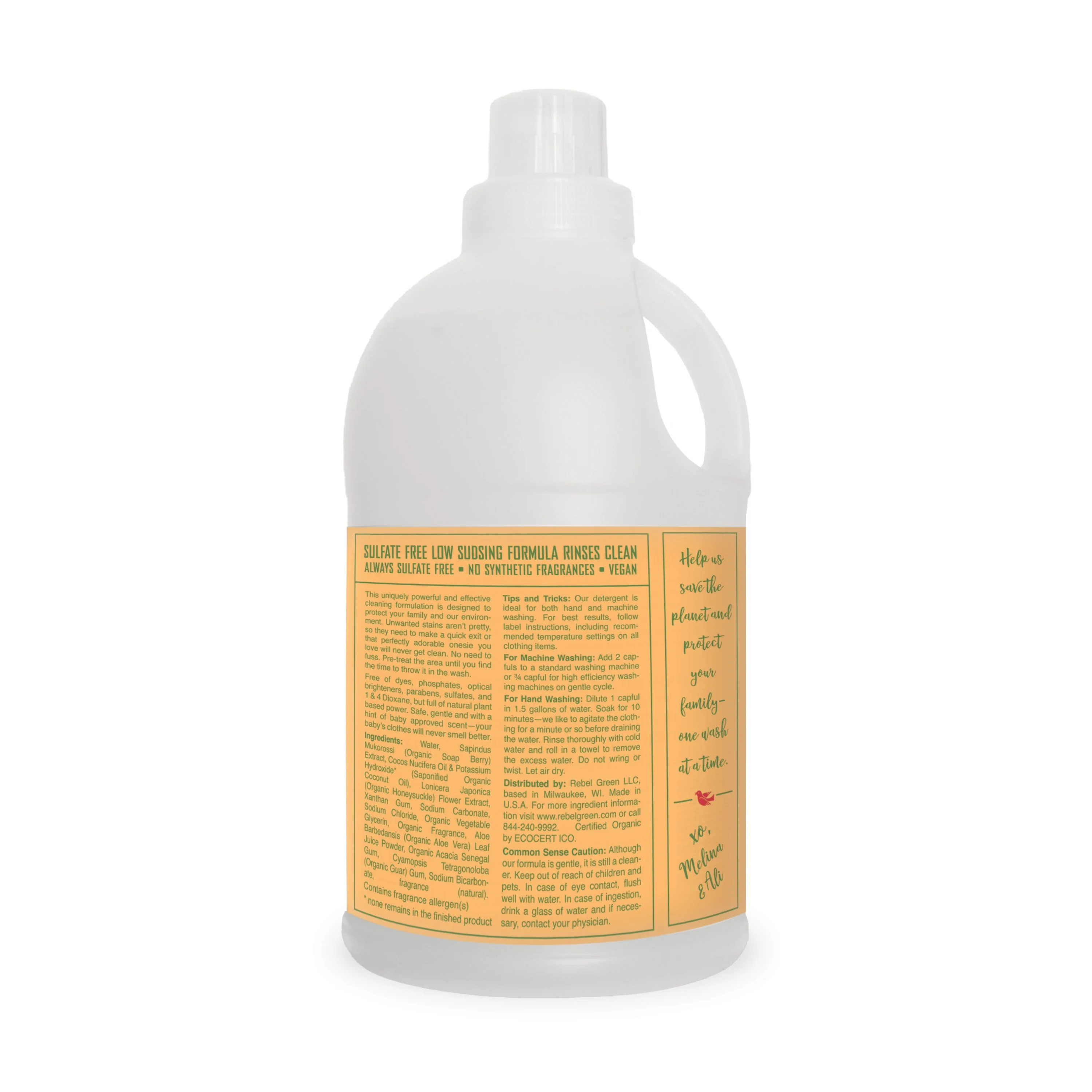 Gentle Baby Laundry Detergent Liquid - 3x Concentrated - Image 2