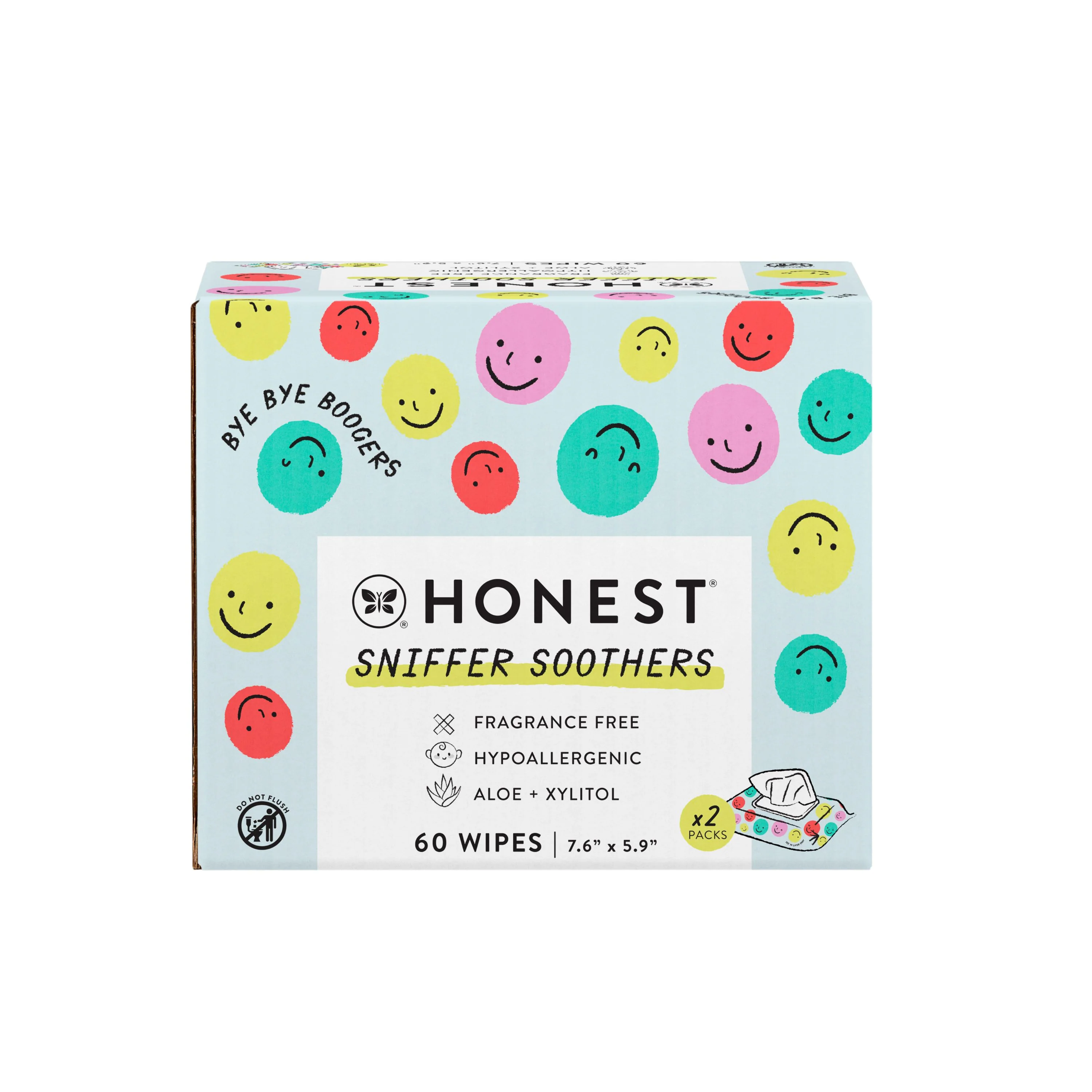 Sniffer Soothers, Gentle Soothing Nose and Face Wipes - Image 2
