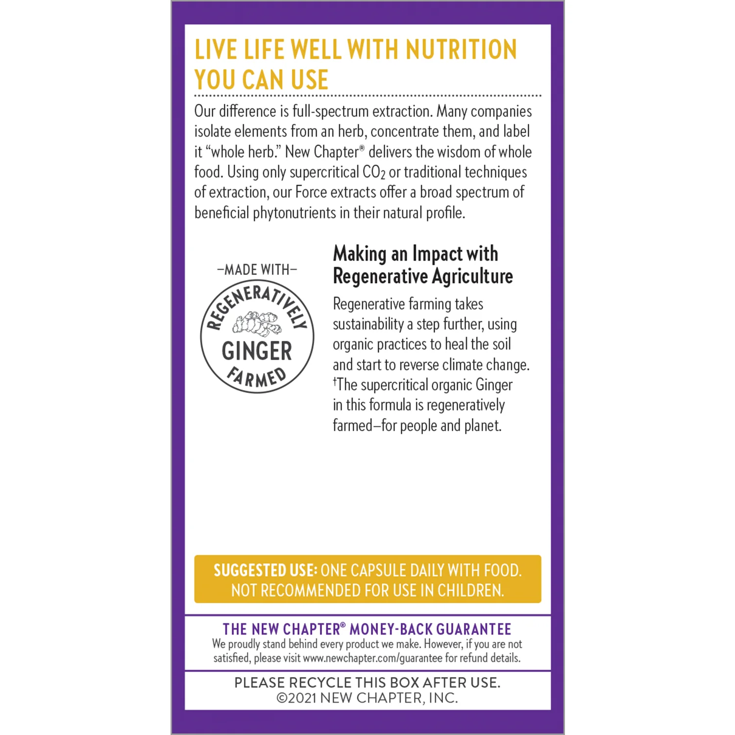 Ginger Force™, Digestion, Intestinal & Cardiovascular Health - Image 10