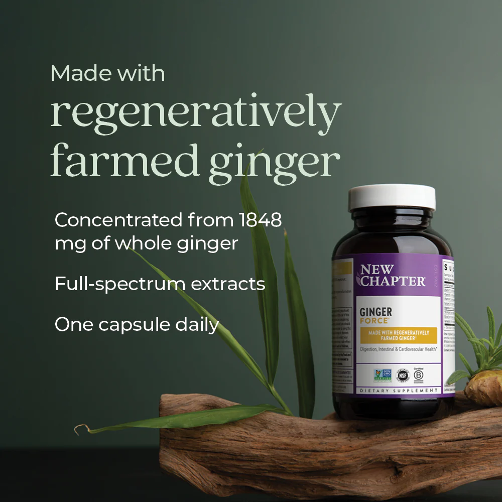 Ginger Force™, Digestion, Intestinal & Cardiovascular Health - Image 3
