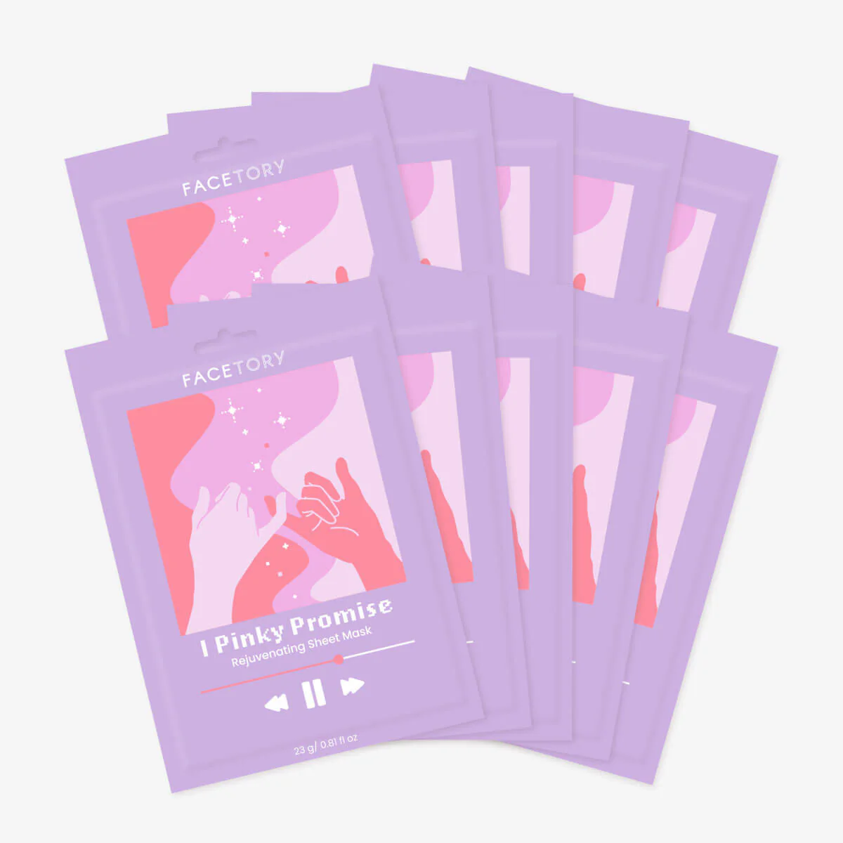 Girls’ Night Glow Face Sheet Masks - Image 8