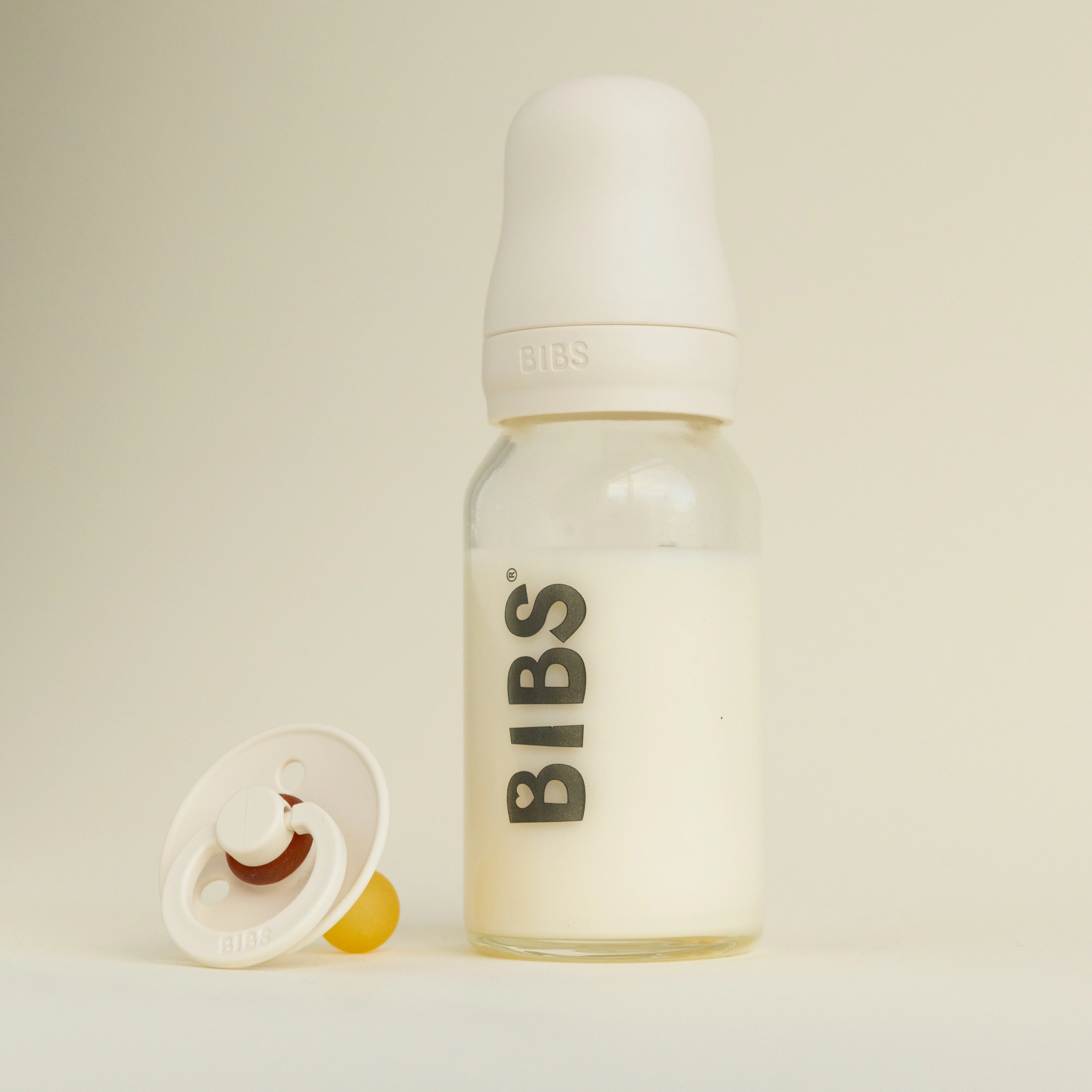 Glass Baby Bottle with Natural Rubber Nipple Set - Slow Flow 0+ Months - Image 23