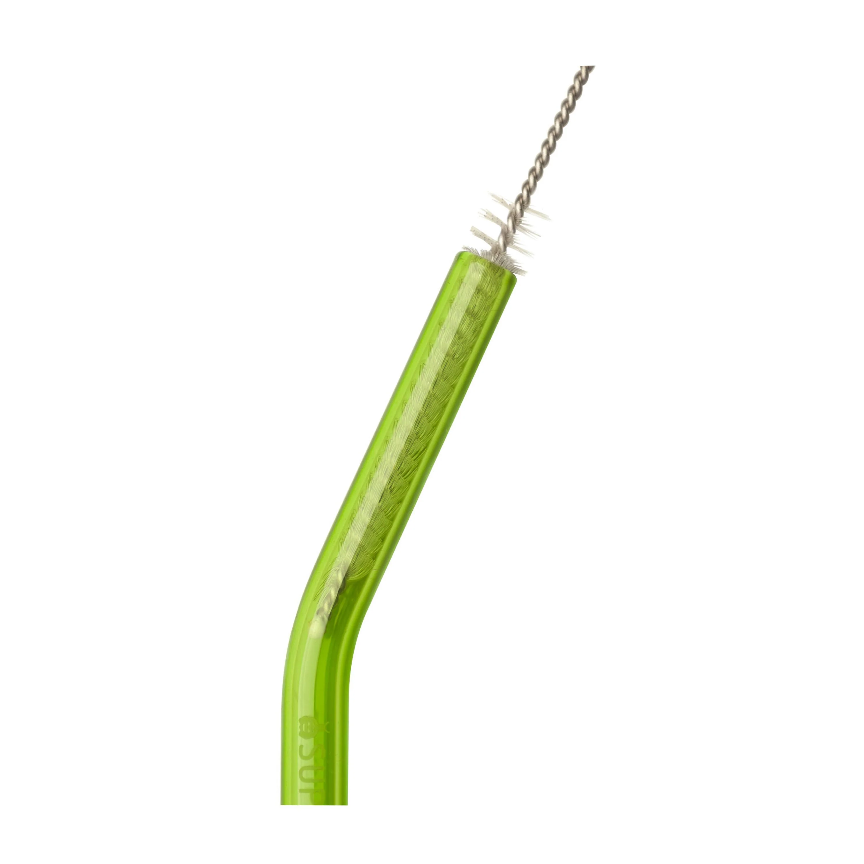 Glass Straws Set with Cleaning Brush - Image 2