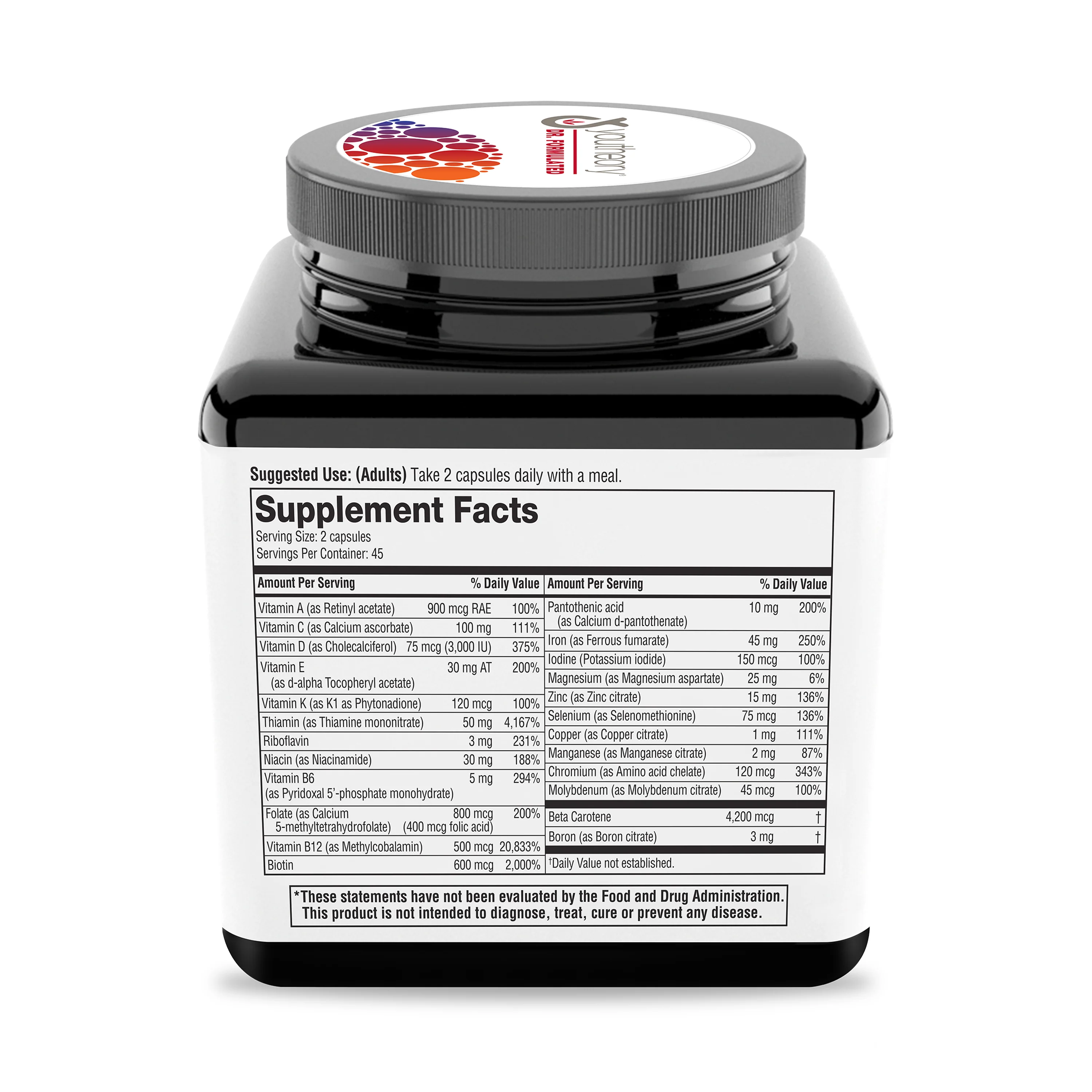 GLP-1 Support High Potency Multi Capsules - Image 3