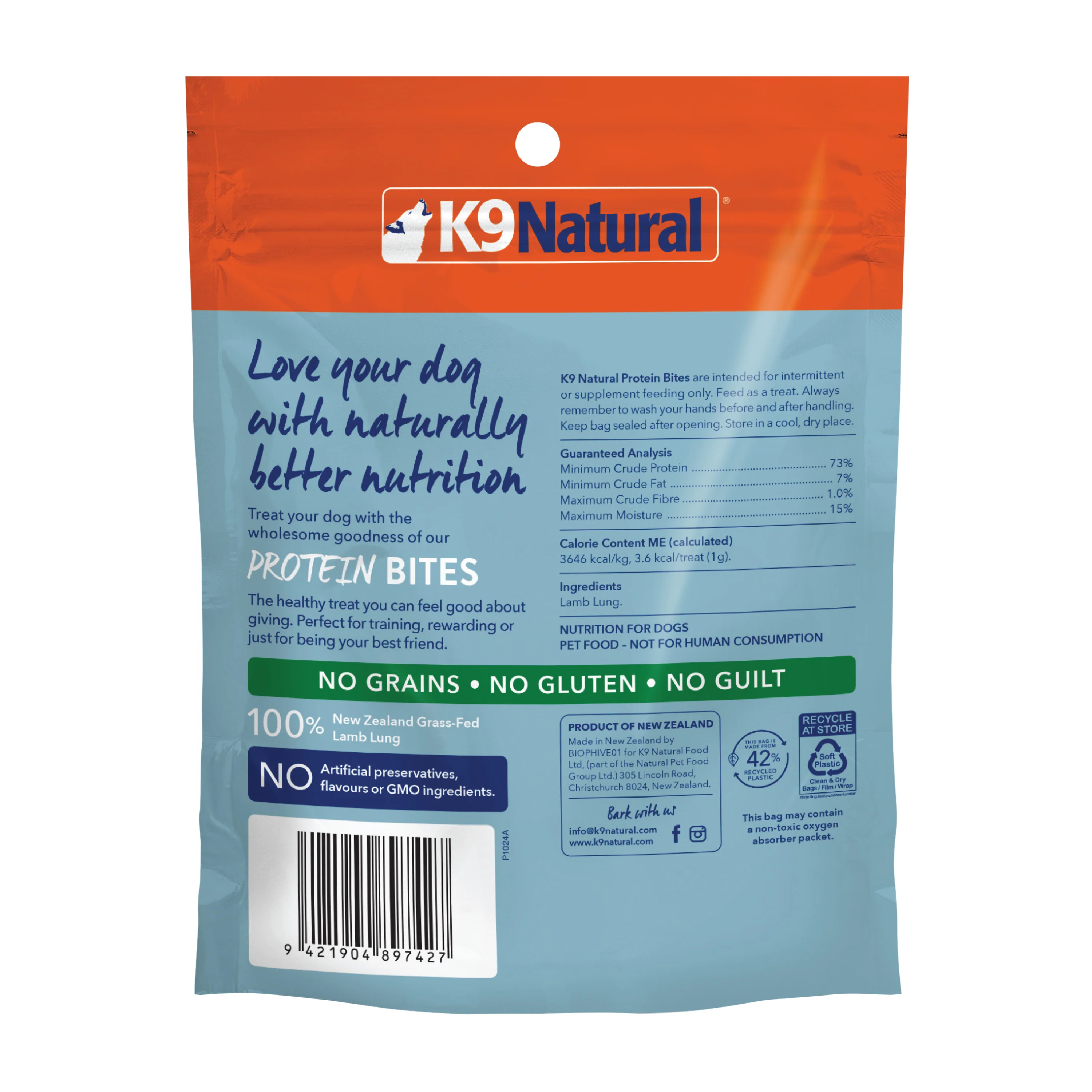 Grain-Free Air-Dried Dog Treat Protein Bites - Image 2